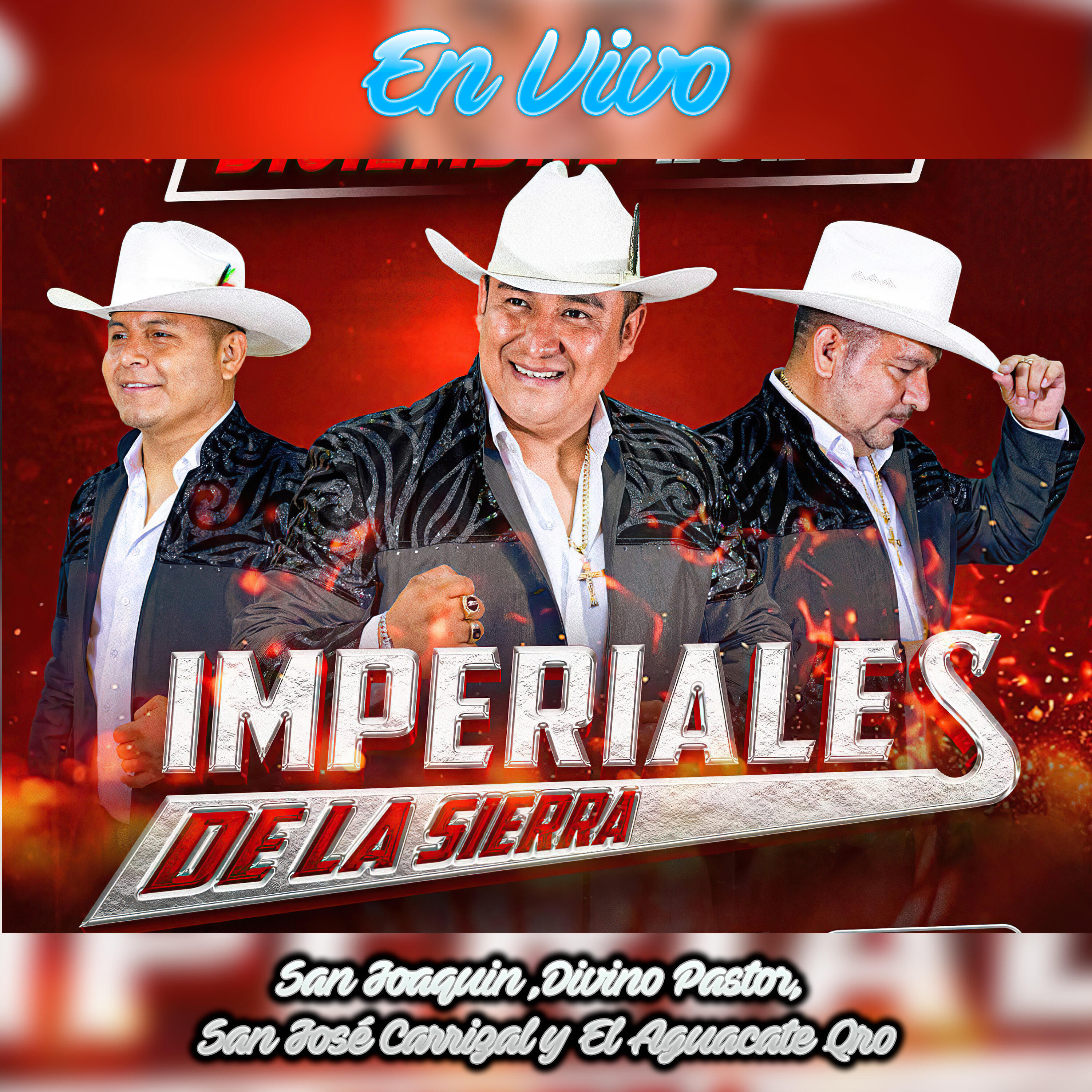 Релиз En Vivo San Joaquin, Divino Pastor,  San José Carrizal y el Aguacate Qro