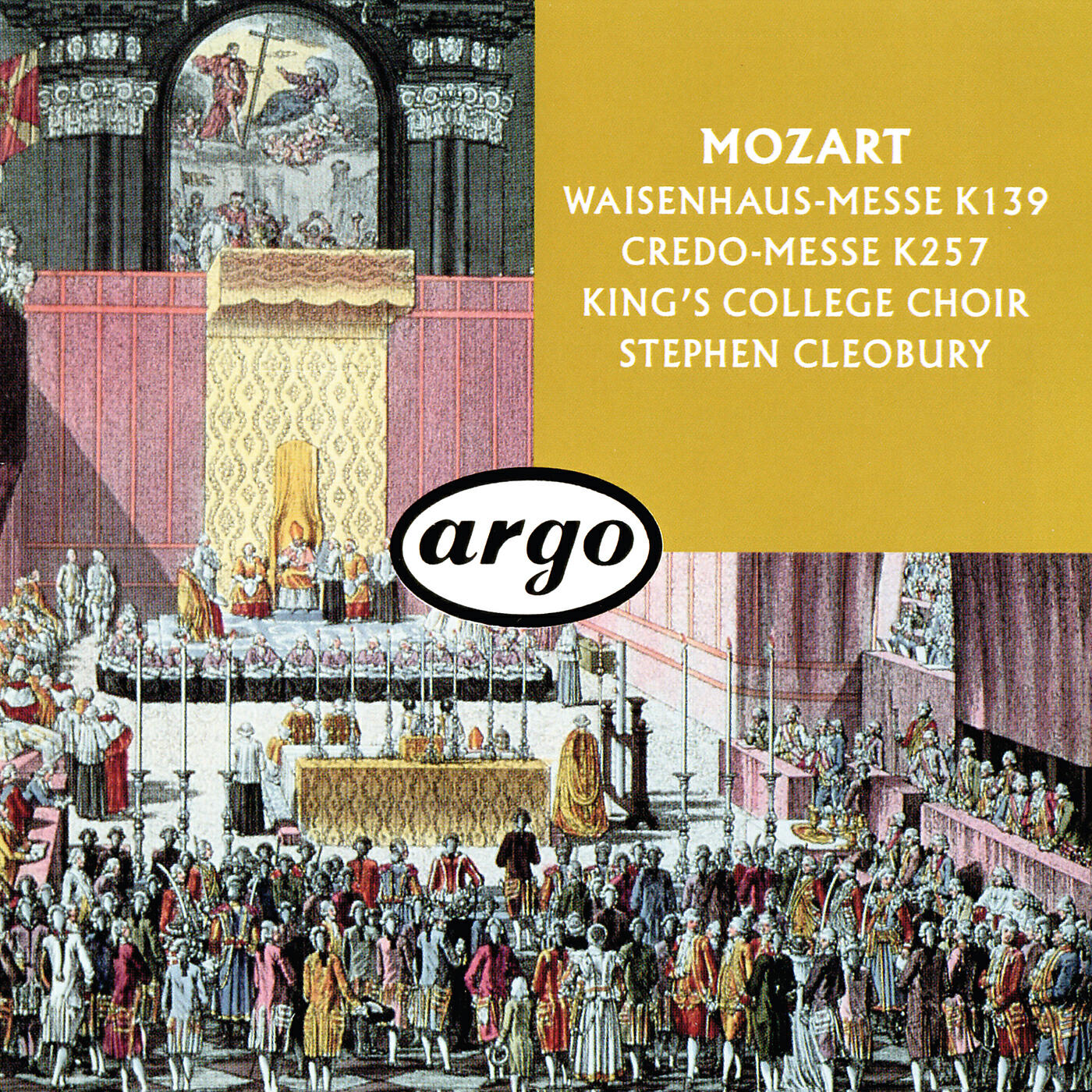 Релиз Mozart: Waisenhaus-Messe; Credo-Messe