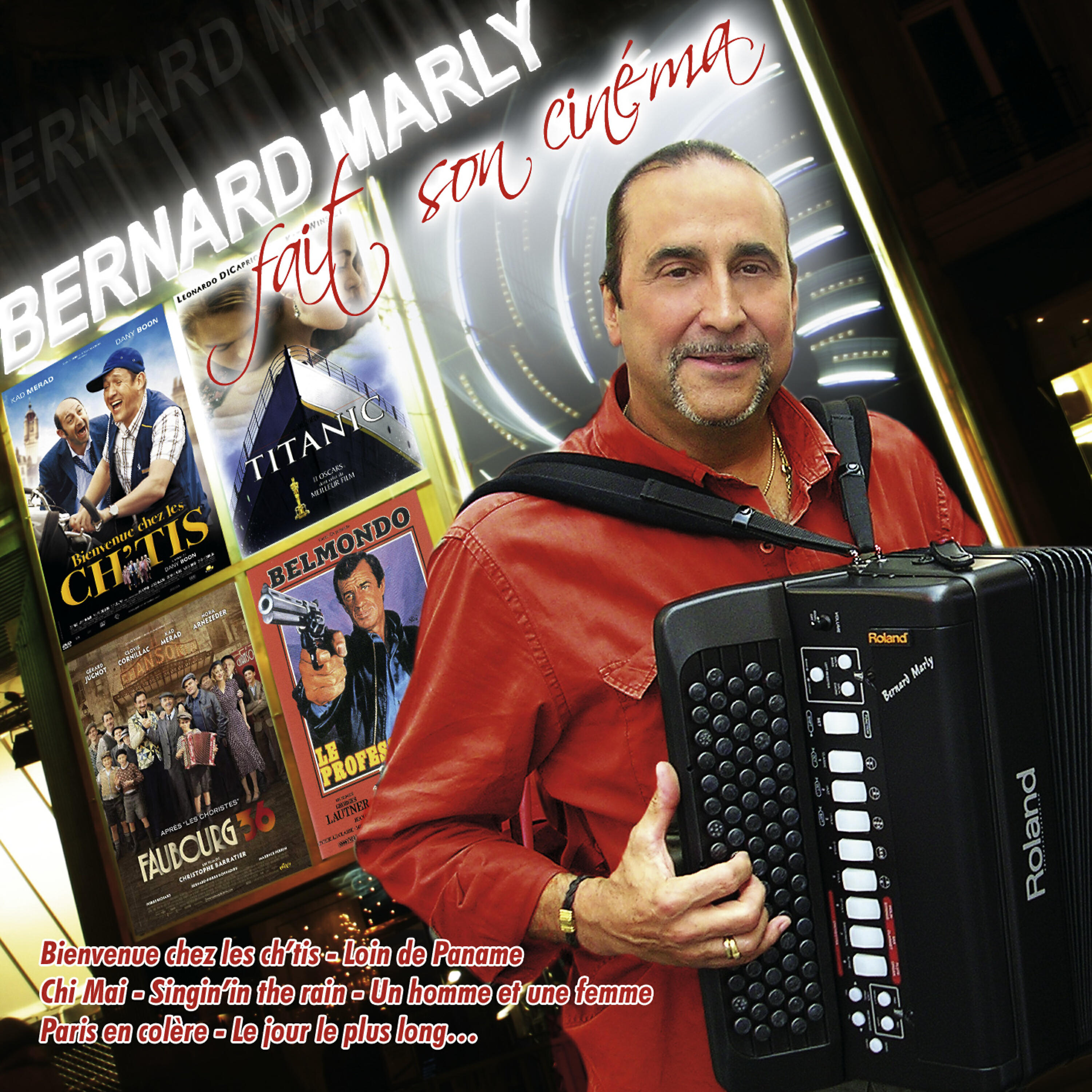 Постер альбома Bernard Marly fait son cinéma