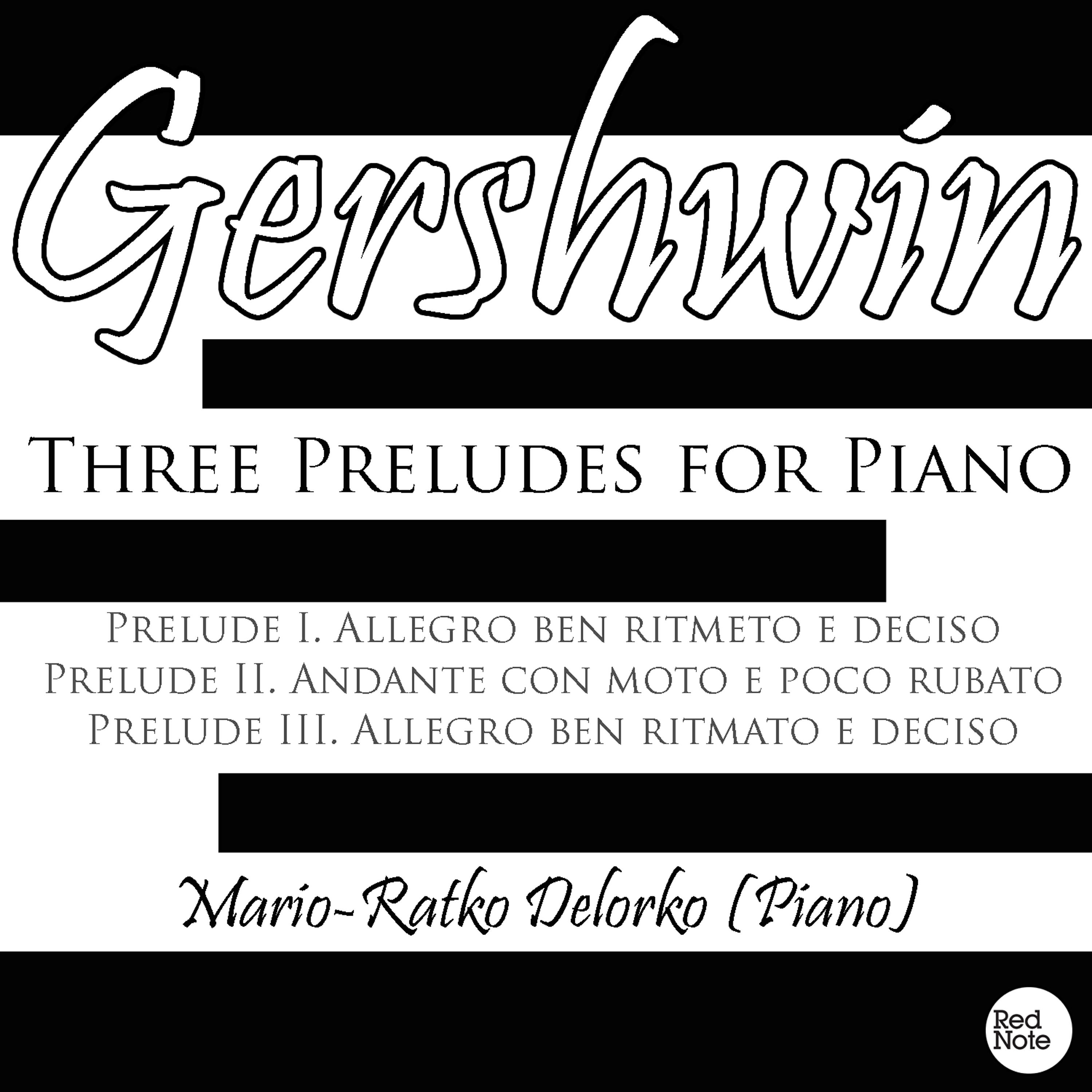 Релиз Gershwin: Three Preludes for Piano