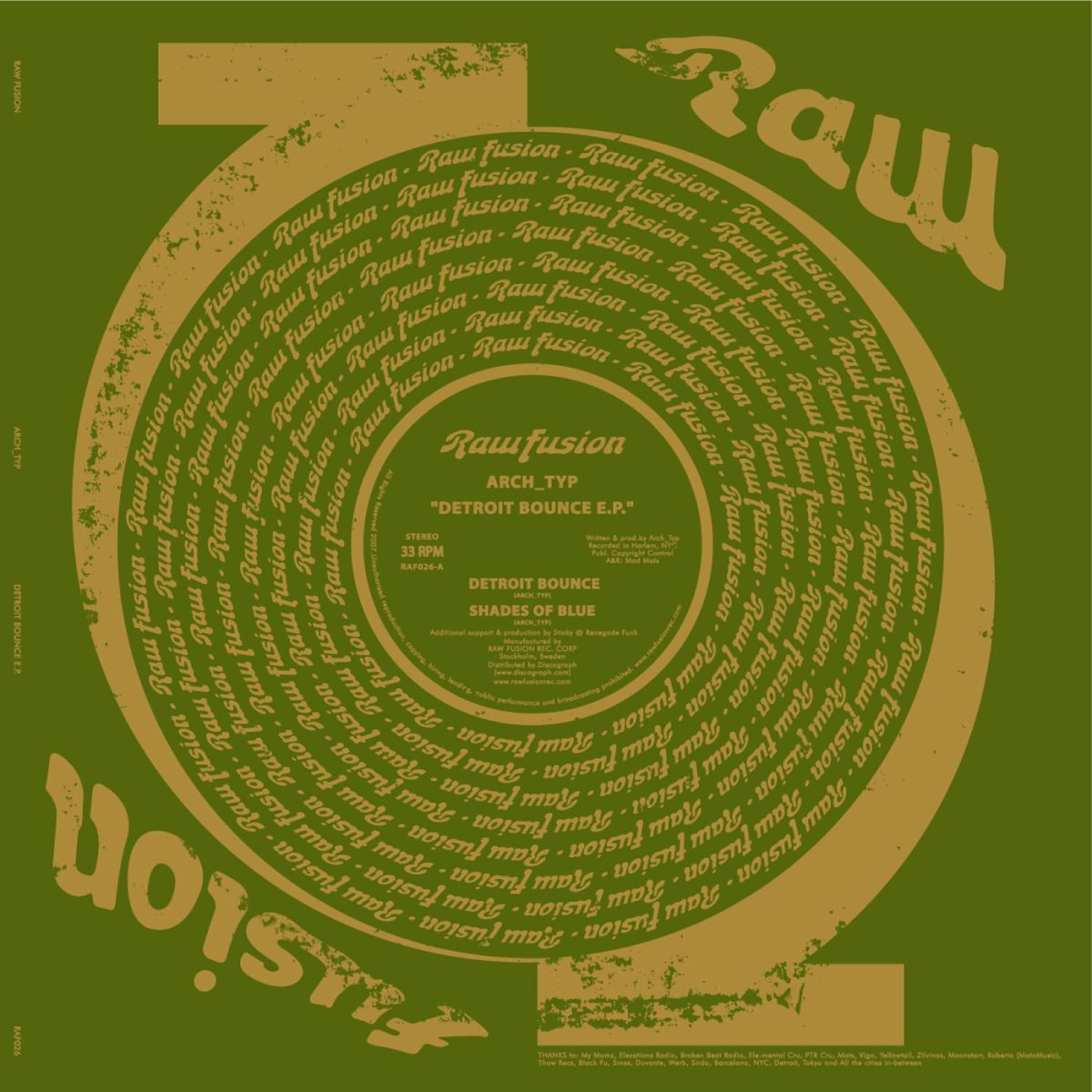 Релиз Detroit Bounce EP
