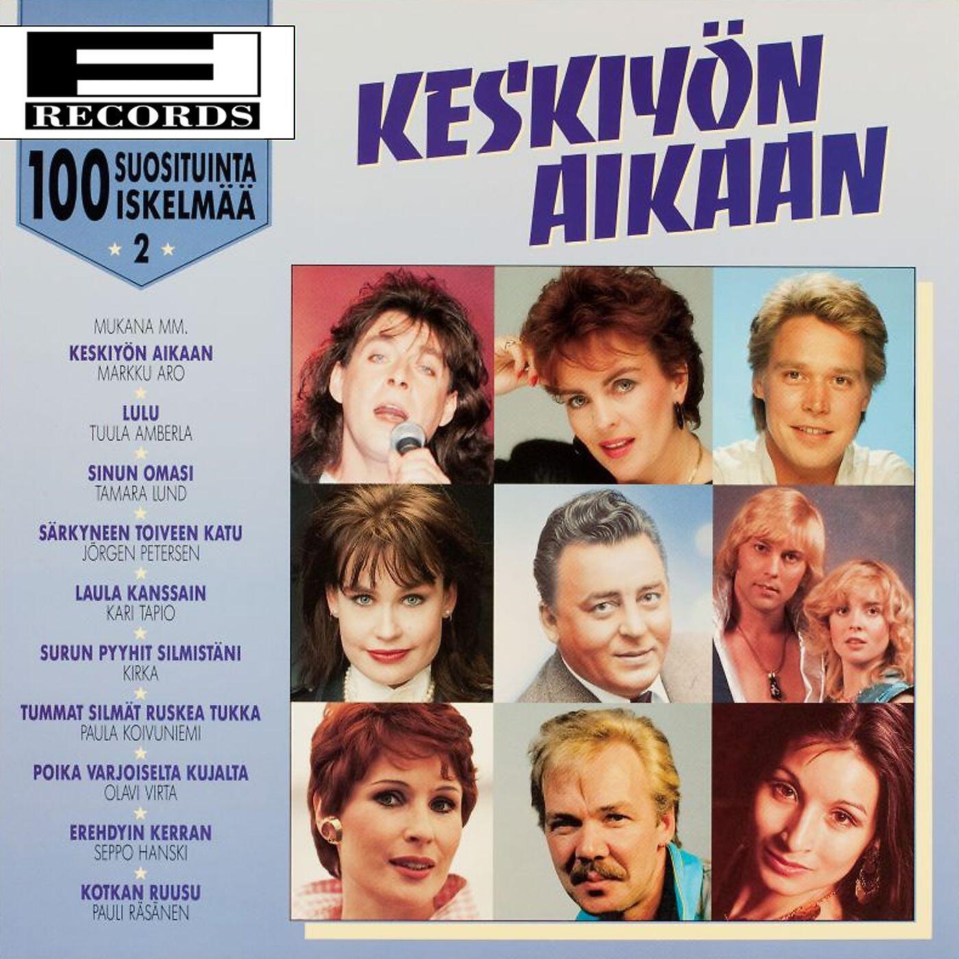 Релиз 100 Suosituinta iskelmää 2 - Keskiyön aikaan