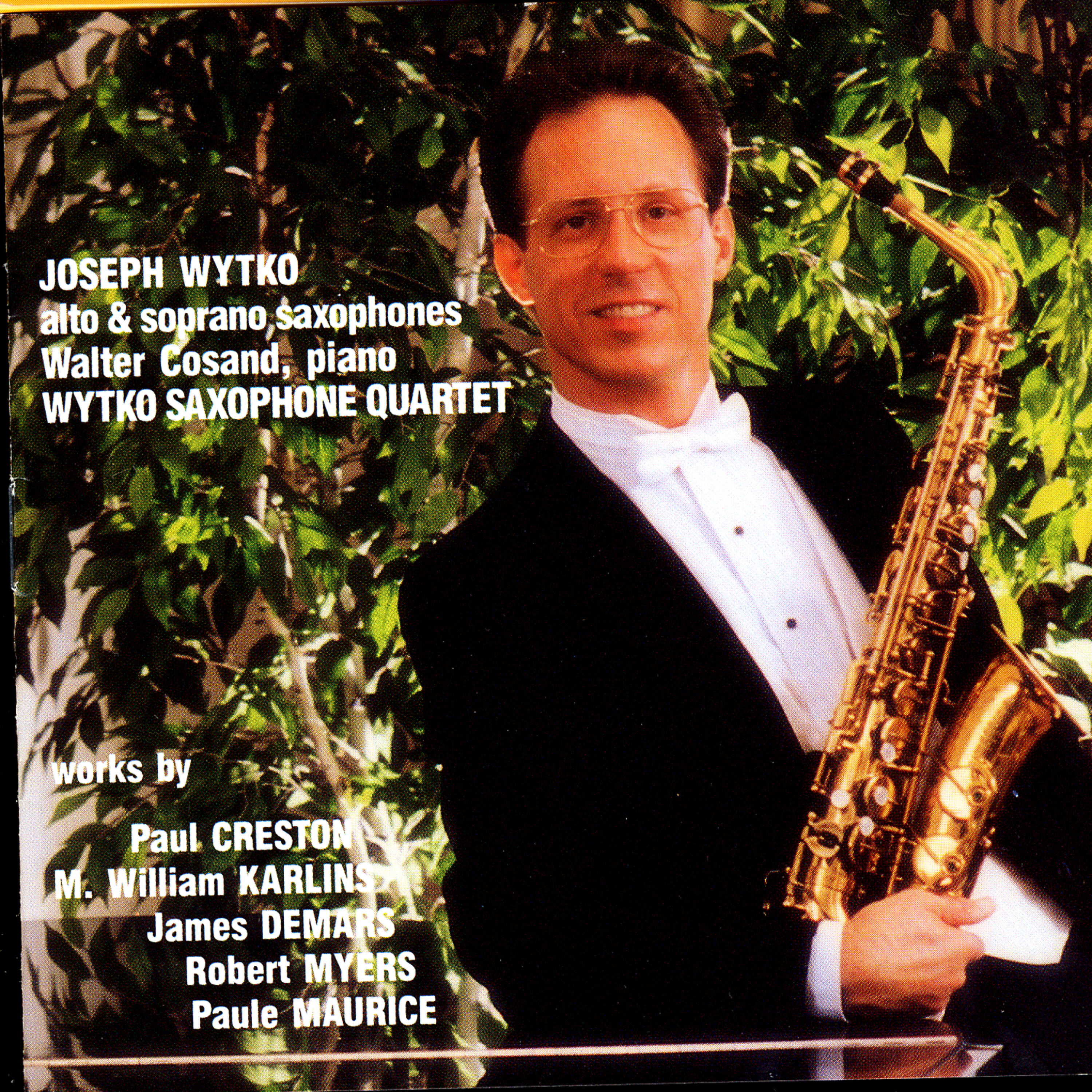 Релиз Works by Creston, Karlins, Demars, Myers, Maurice