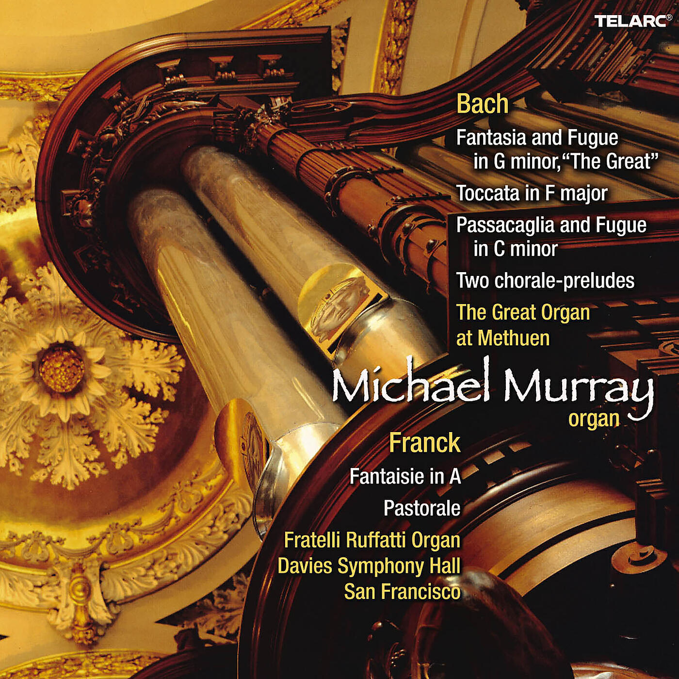 Релиз Organ Music of Johann Sebastian Bach & César Franck