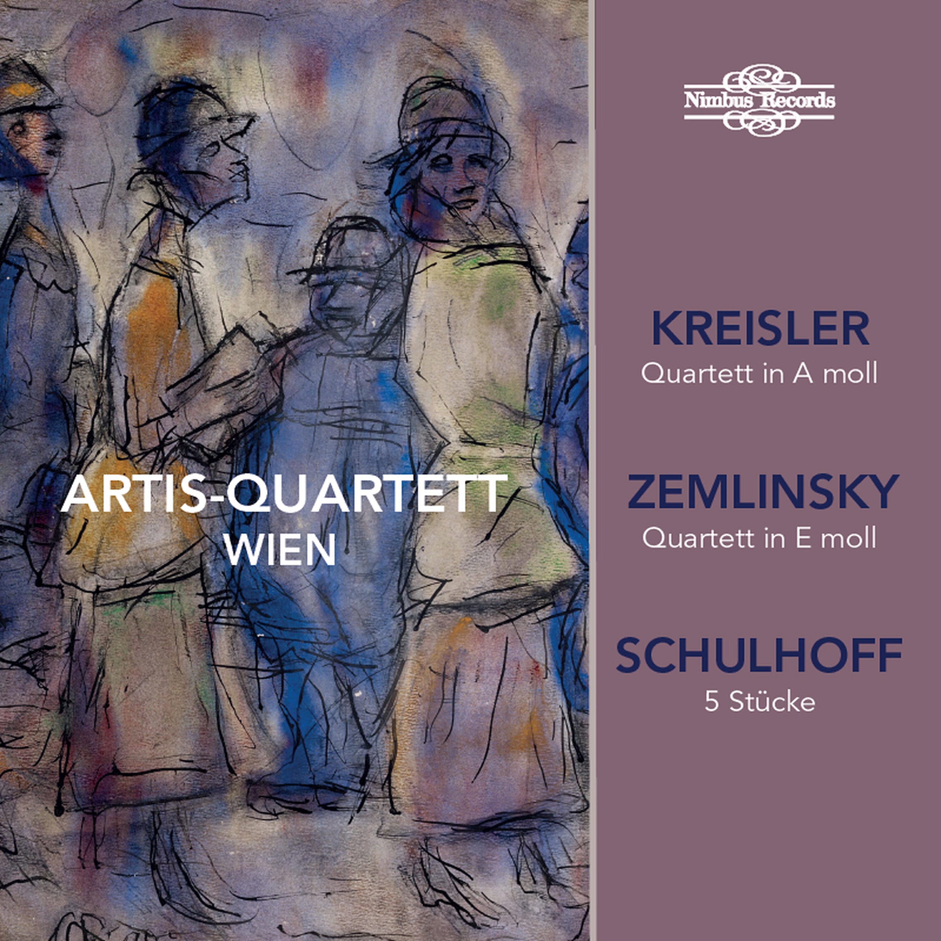 Релиз Kreisler, Zemlinsky & Schulhoff: Works for String Quartet
