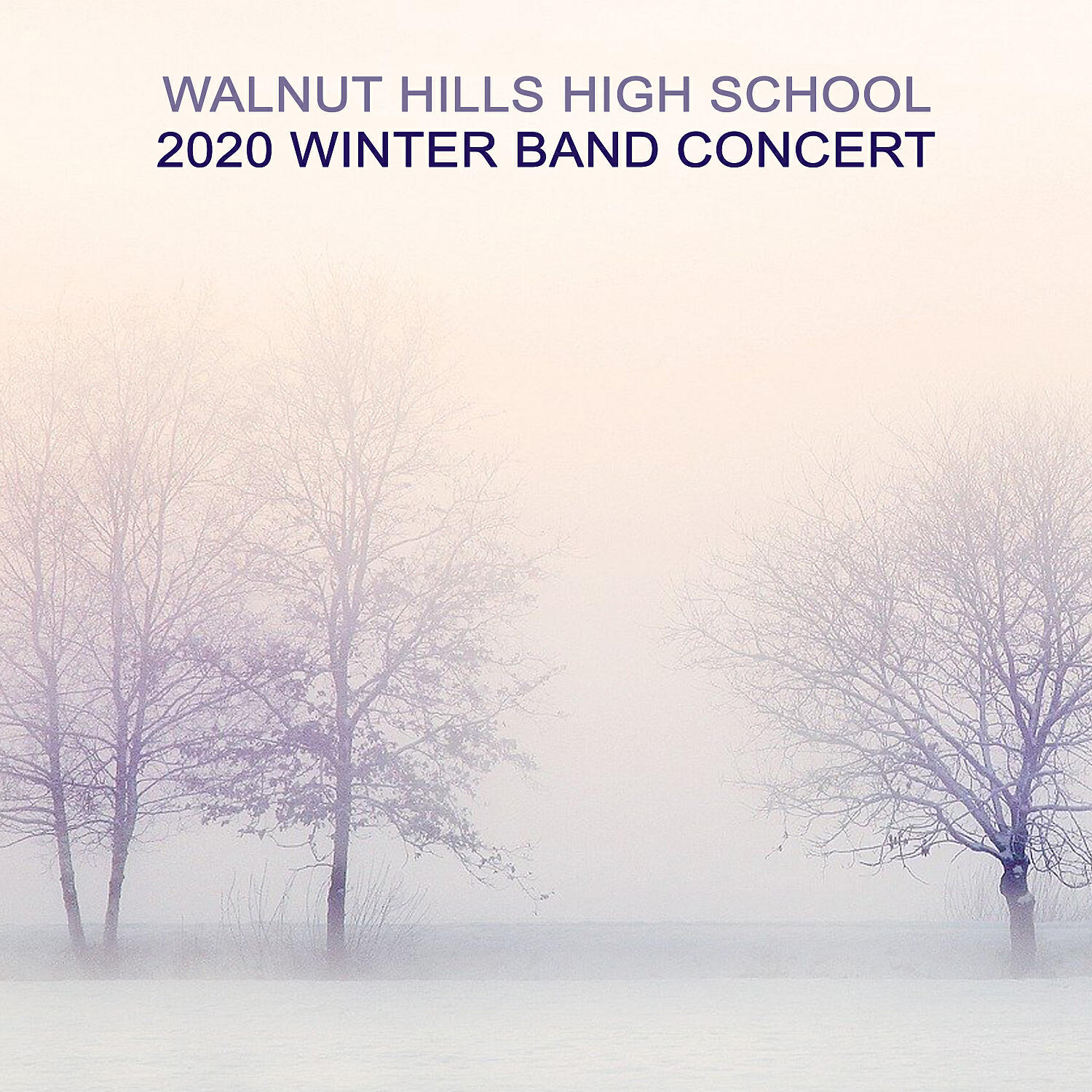 Релиз Walnut Hills High School 2020 Winter Band Concert