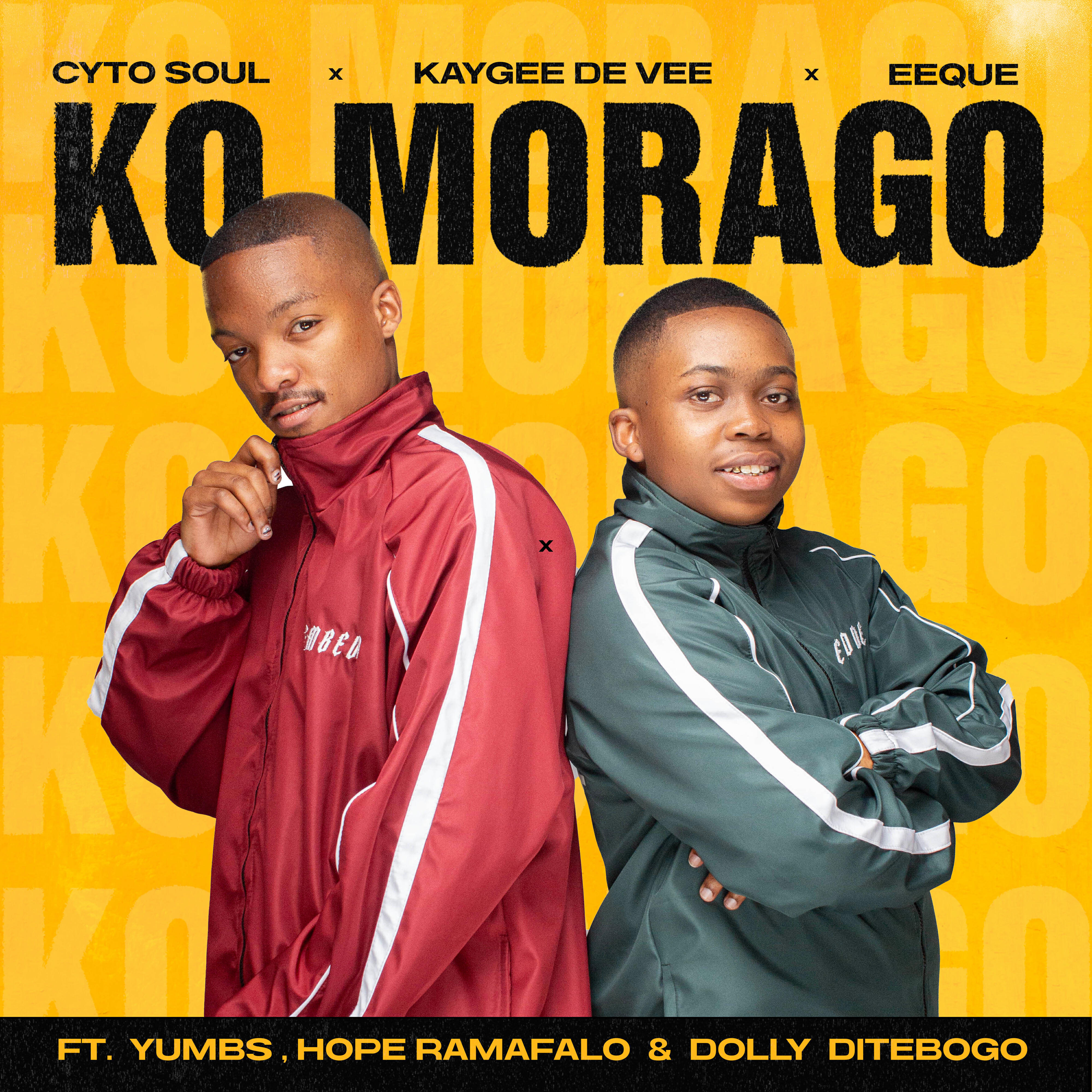 Релиз Ko Morago (feat. Yumbs, Hope Ramafalo, Dolly Ditebogo)