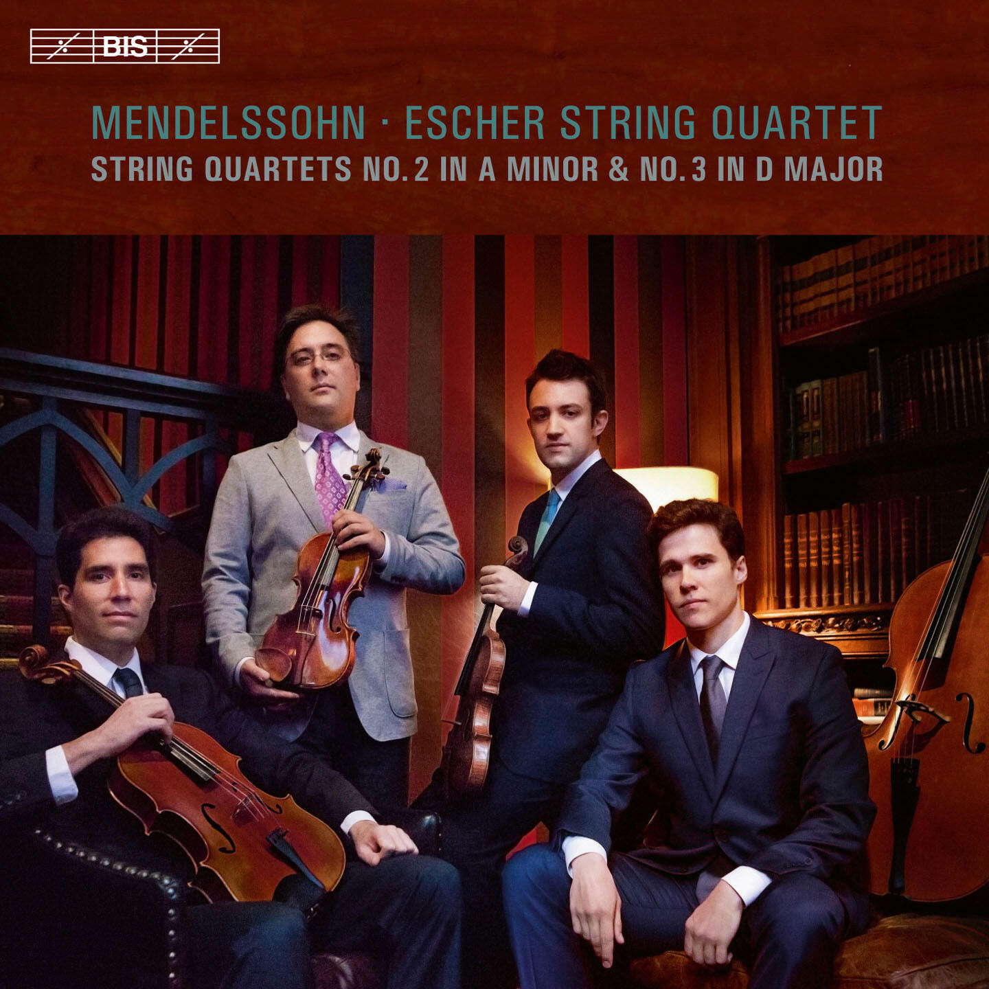 Релиз Mendelssohn: String Quartets Nos. 2 & 3