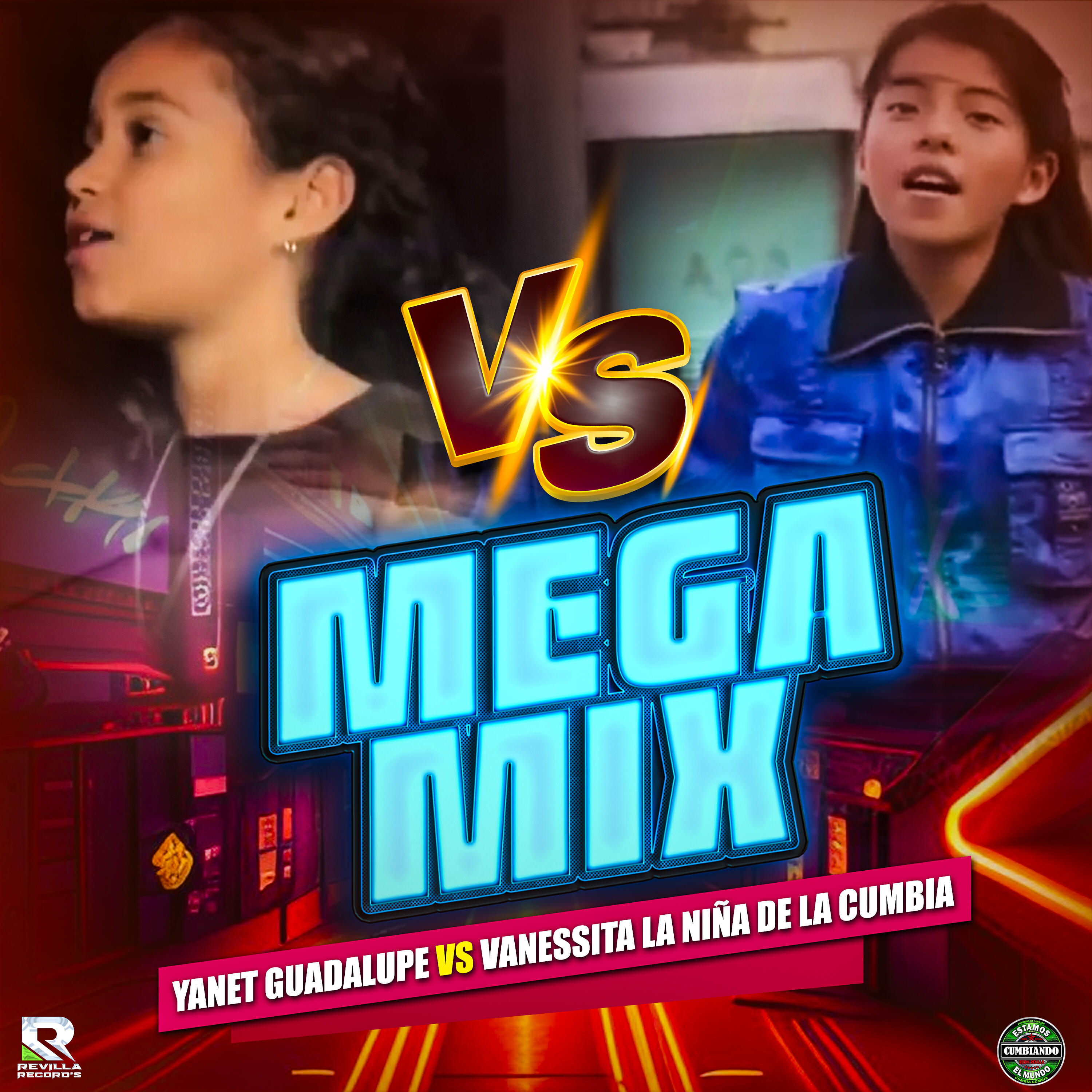 Релиз Megamix  Yanet Guadalupe Vs Vanessita la Niña de la Cumbia Estupido/Cerveza/Baila Mi Ritmo/Superman/Eltelefono