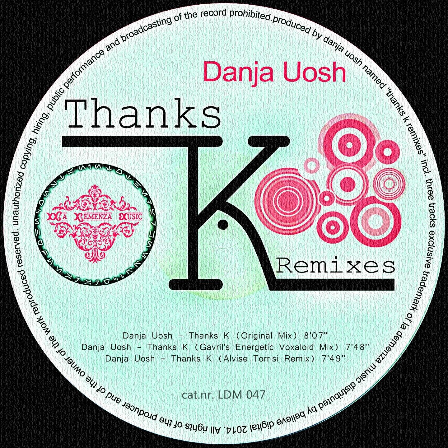 Релиз Thanks K Remixes