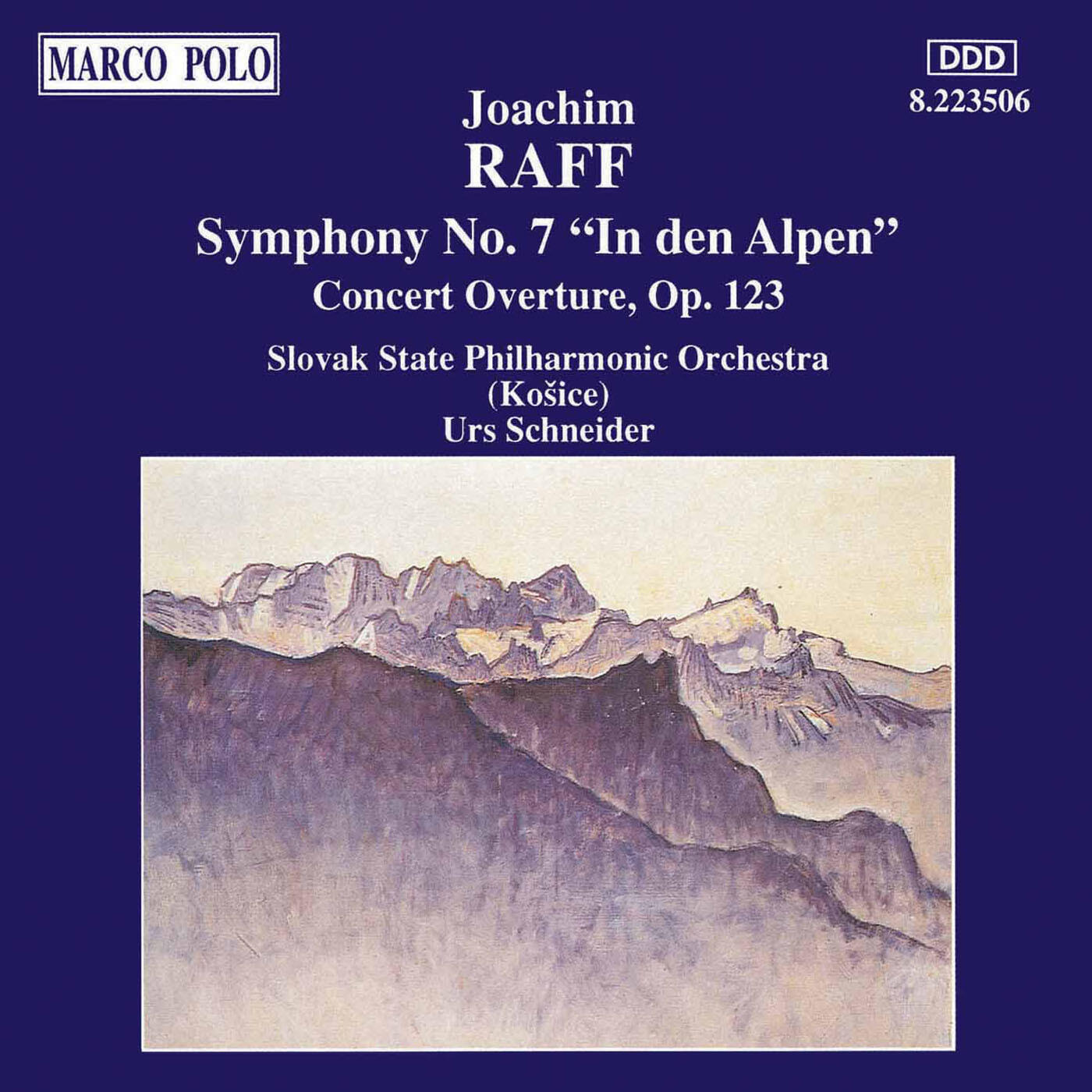 Релиз Raff: Symphony No. 7 / Concert Overture, Op. 123