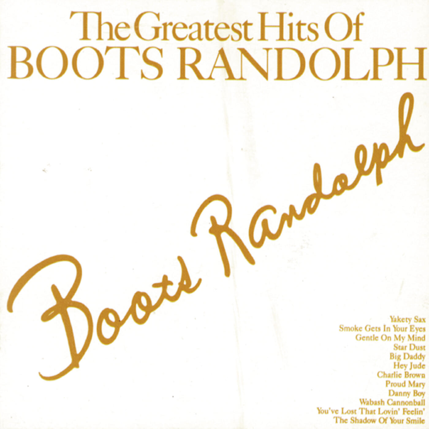 Релиз Boots Randolph's Greatest Hits