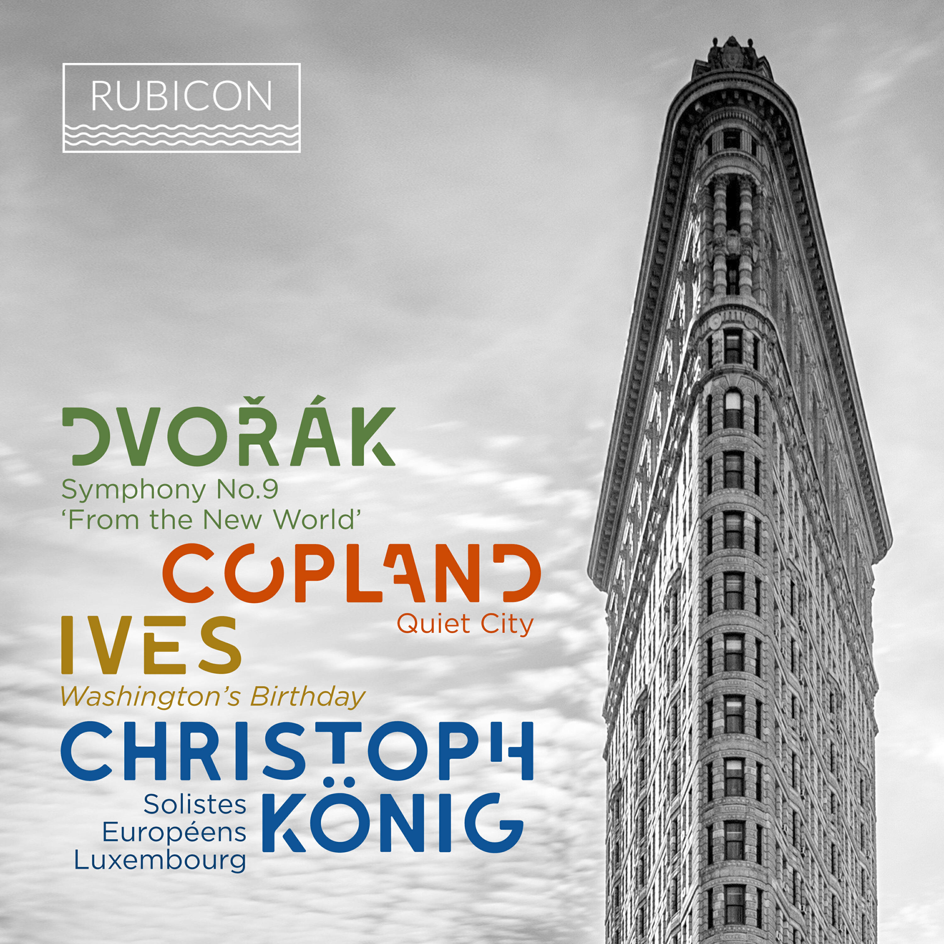 Релиз Dvořák: Symphony No. 9 "From the New World" / Copland: Quiet City / Ives: Washington's Birthday