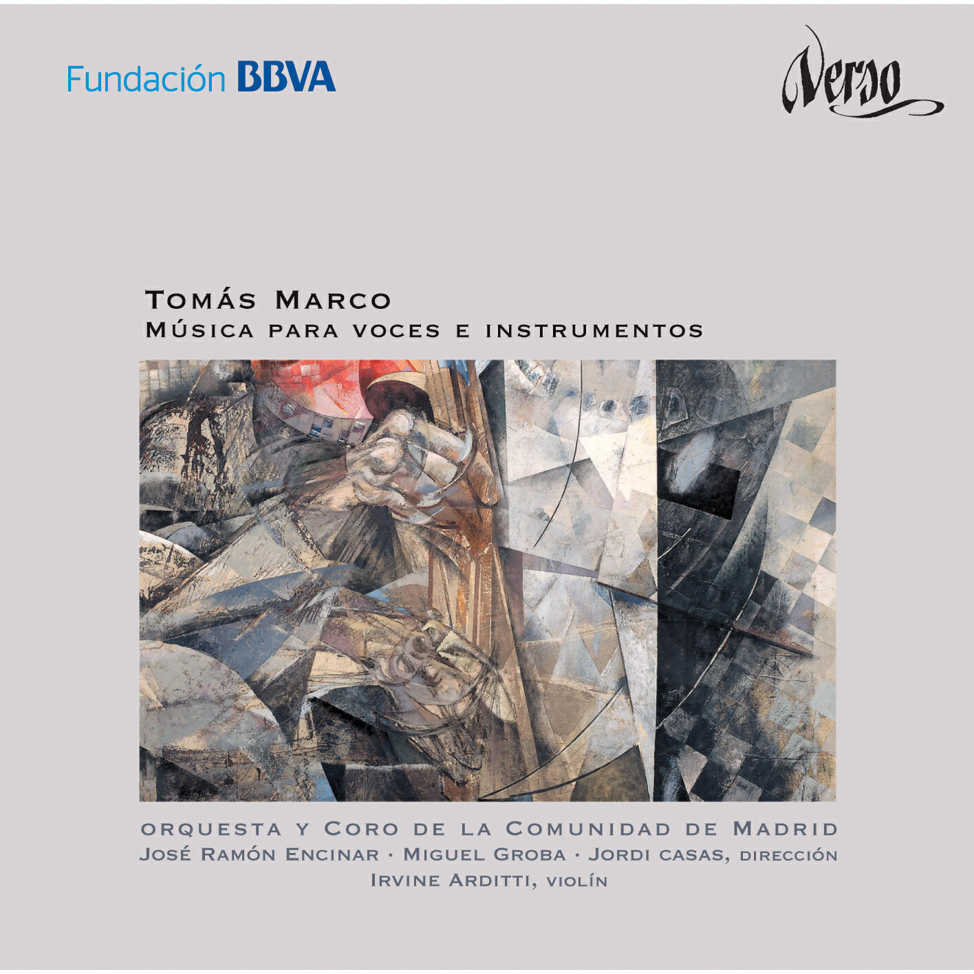 Релиз Tomás Marco: Música para voces e instrumentos