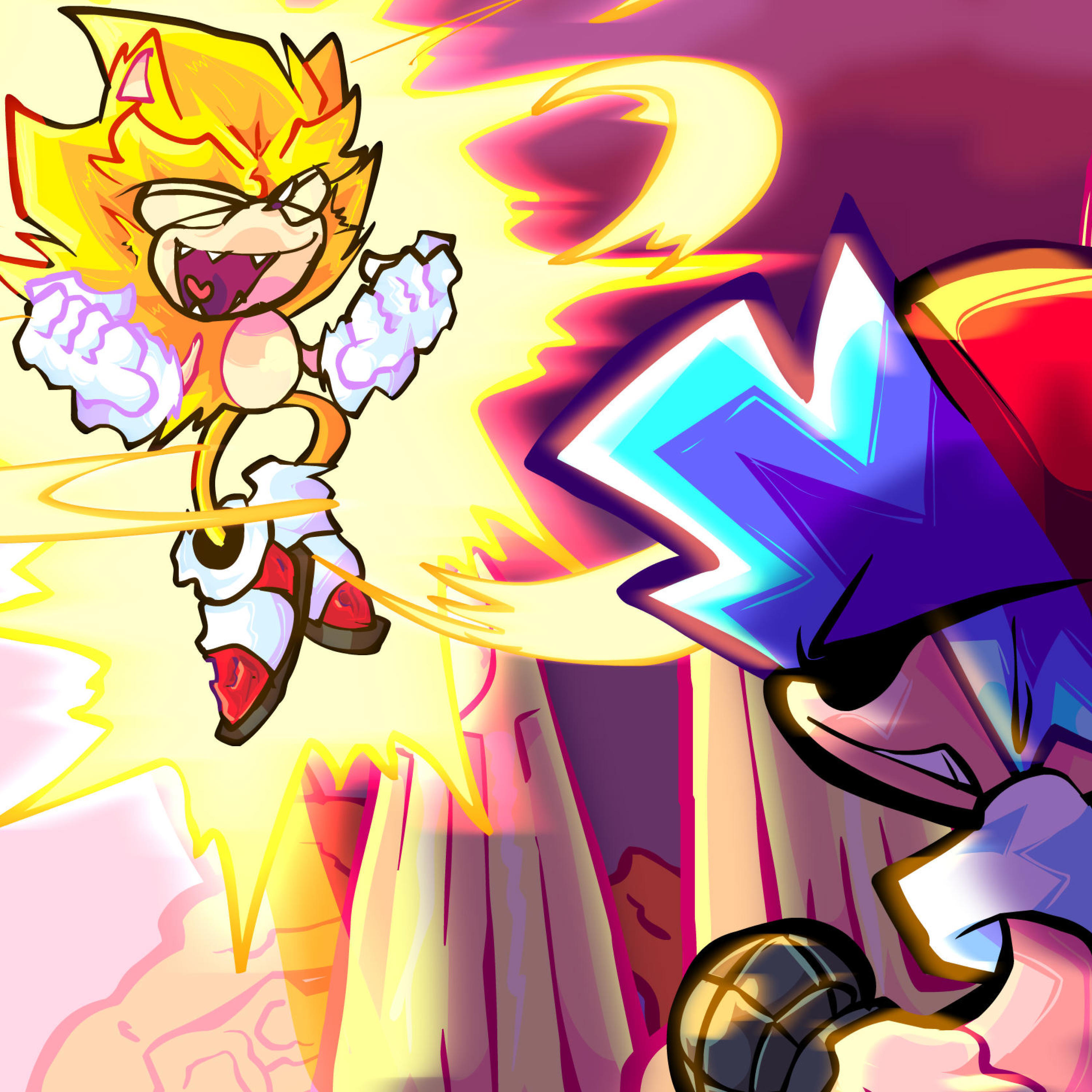 Релиз Friday Night Funkin': Vs Sonic.exe - Chaos (Lilac Remix)