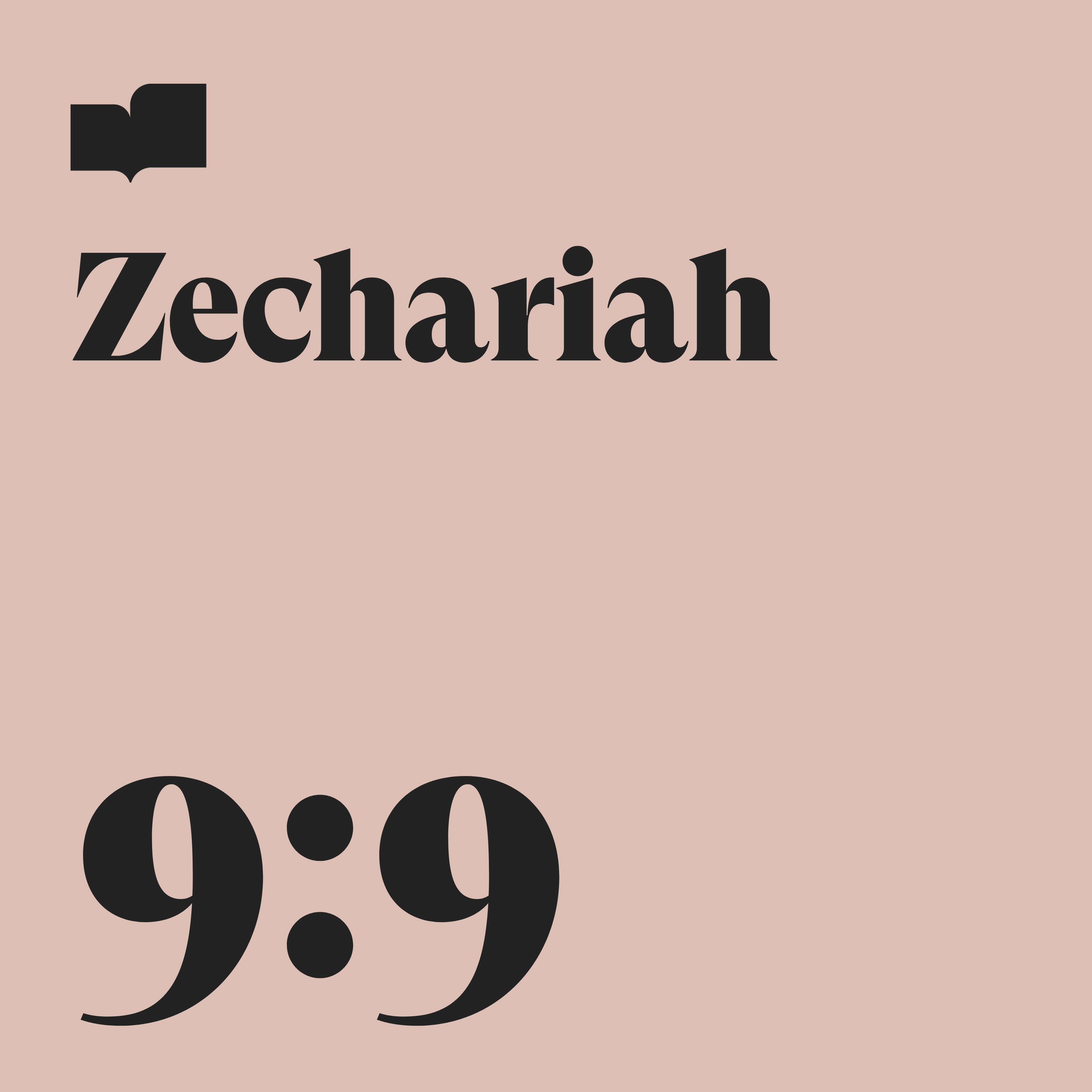 Релиз Zechariah 9:9