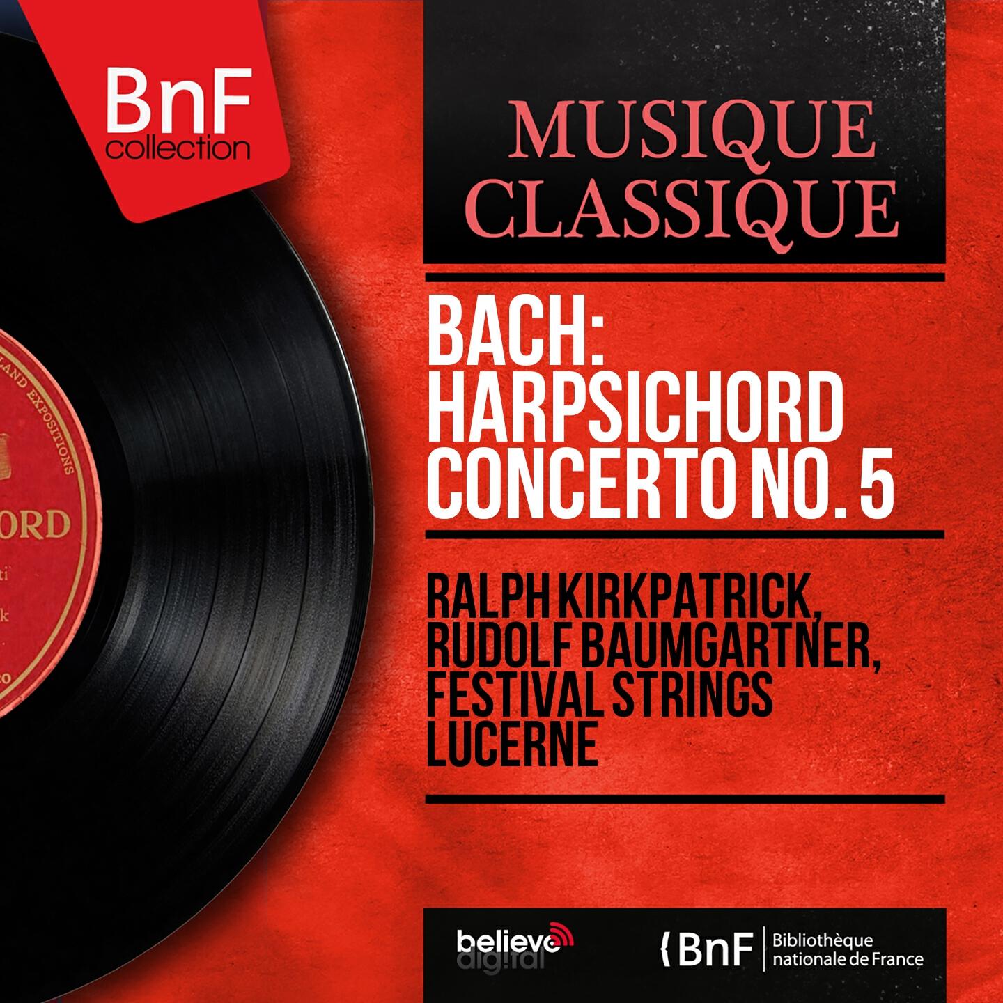 Релиз Bach: Harpsichord Concerto No. 5 (Stereo Version)
