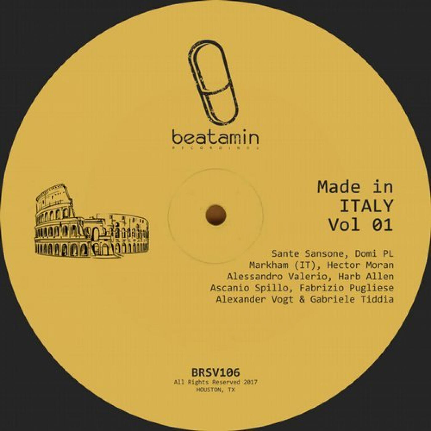 Релиз Made in Italy, Vol. 01