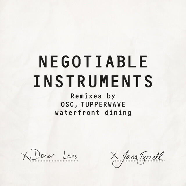 Релиз Negotiable Instruments