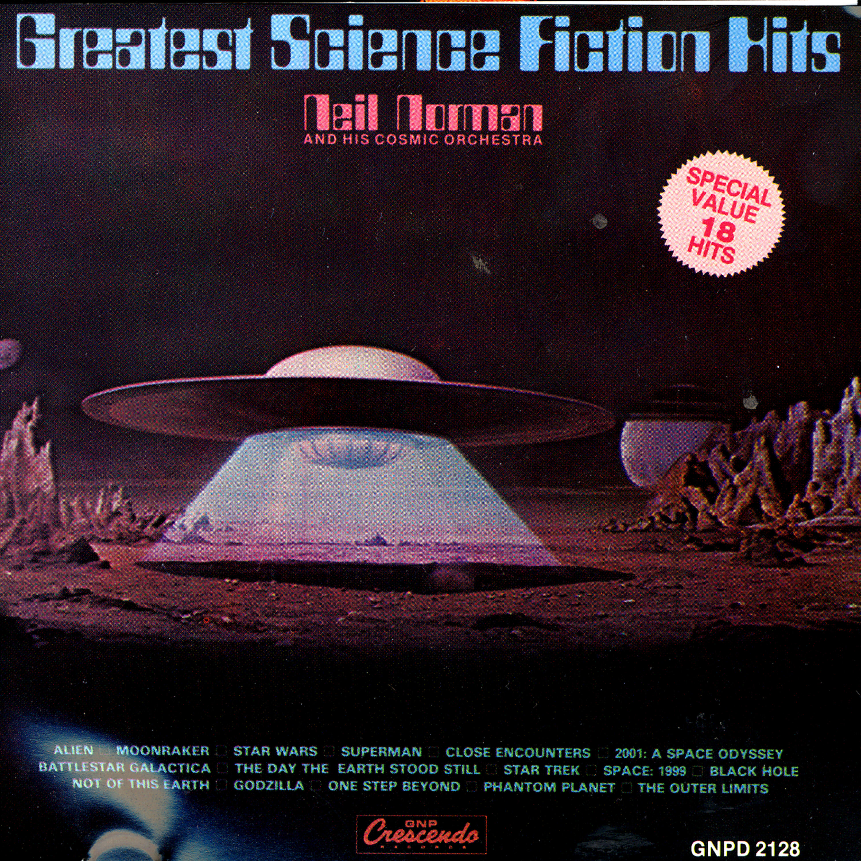Релиз Greatest Science Fiction Hits