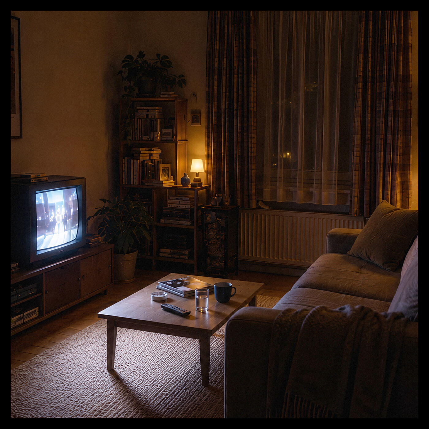 Релиз One Hour of 90s TV Sounds Through the Wall