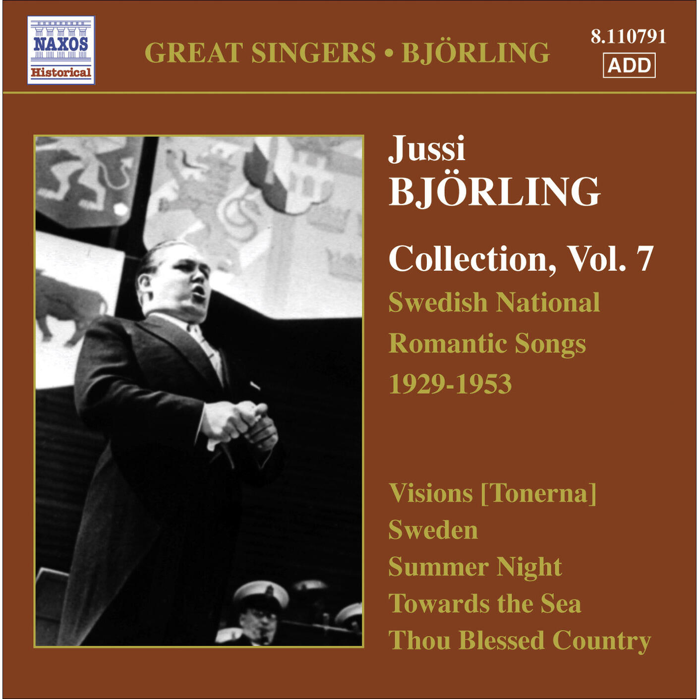Релиз Bjorling, Jussi: Bjorling Collection, Vol. 7: Swedish National Romantic Songs (1929-1953)