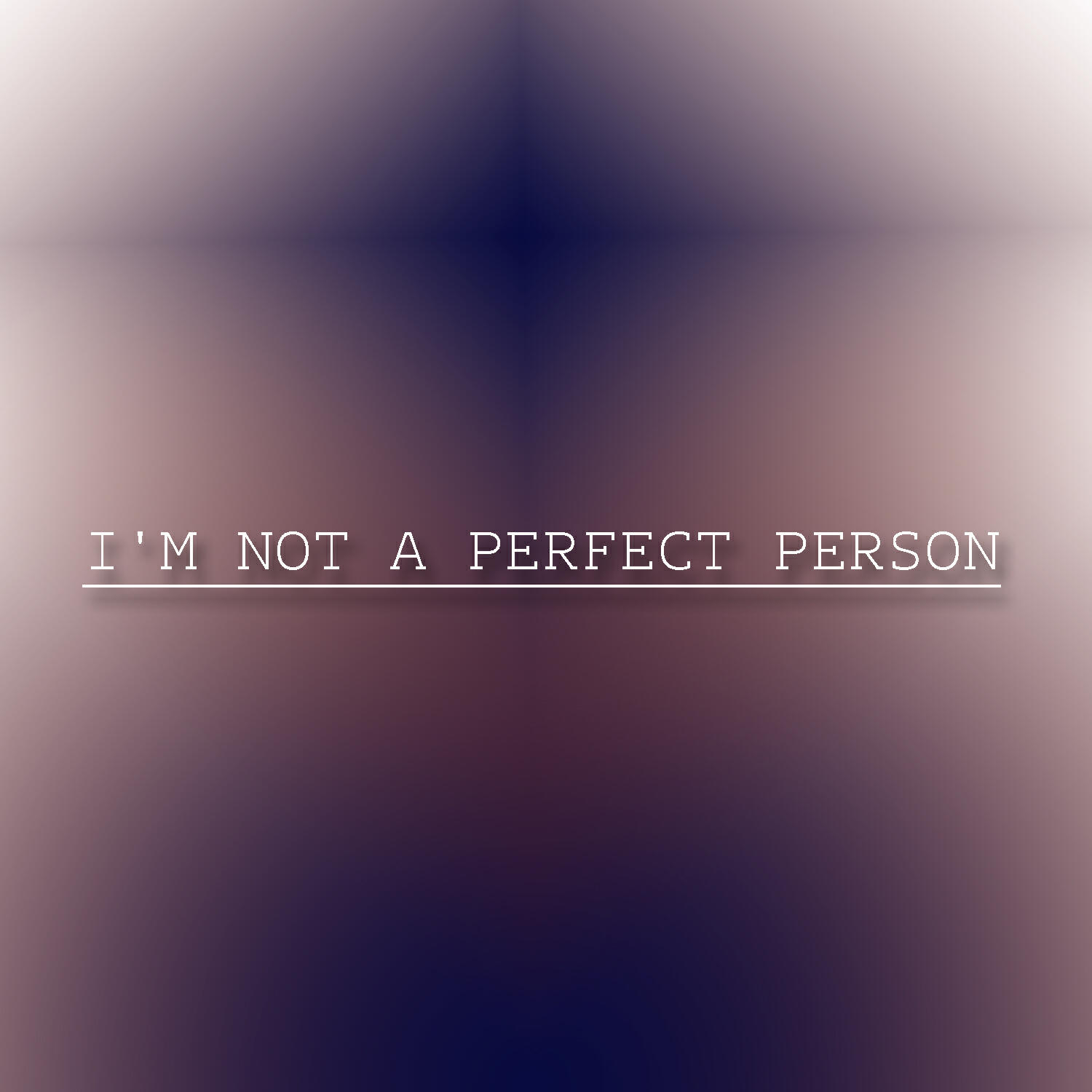 Релиз I'm Not a Perfect Person