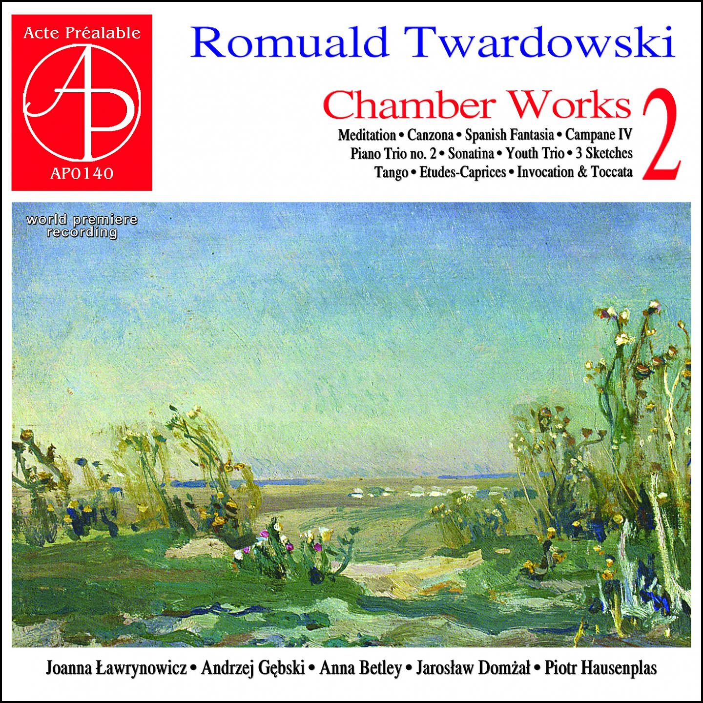 Релиз Romuald Twardowski - Chamber Works Vol. 2