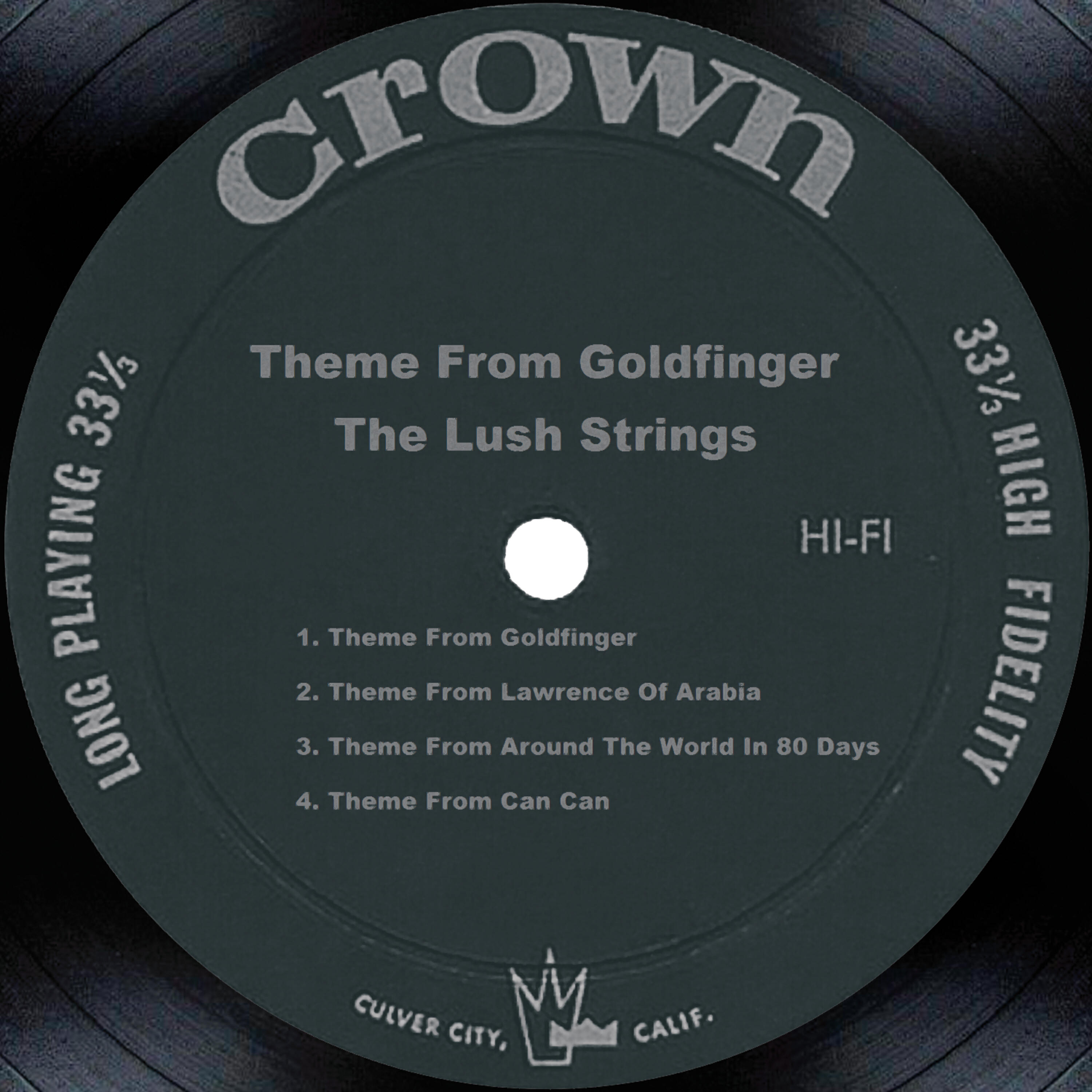Релиз Theme From Goldfinger
