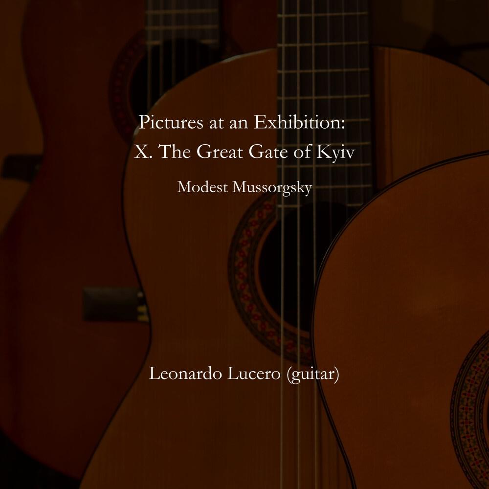 Релиз Pictures at an Exhibition: X. The Great Gate of Kyiv (arr. T. Douglas Bush)