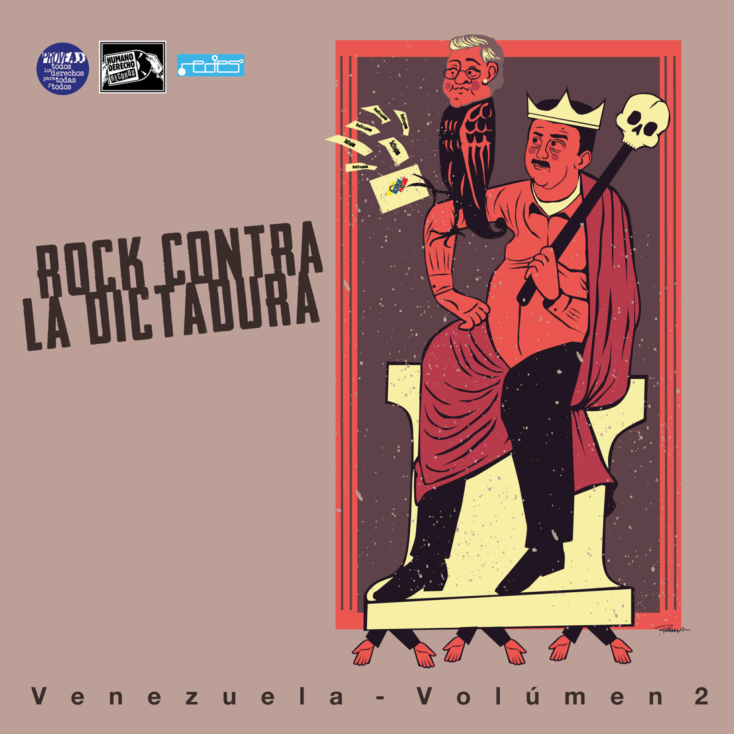 Релиз Rock Contra la Dictadura, Venezuela, Vol. 02