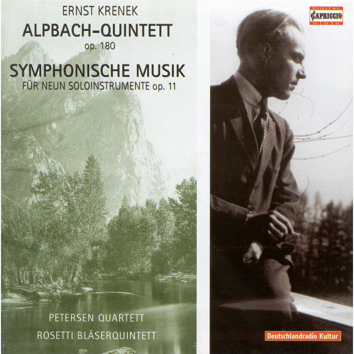 Релиз Krenek, E.: Alpbach Quintet / Symphonische Musik No. 1