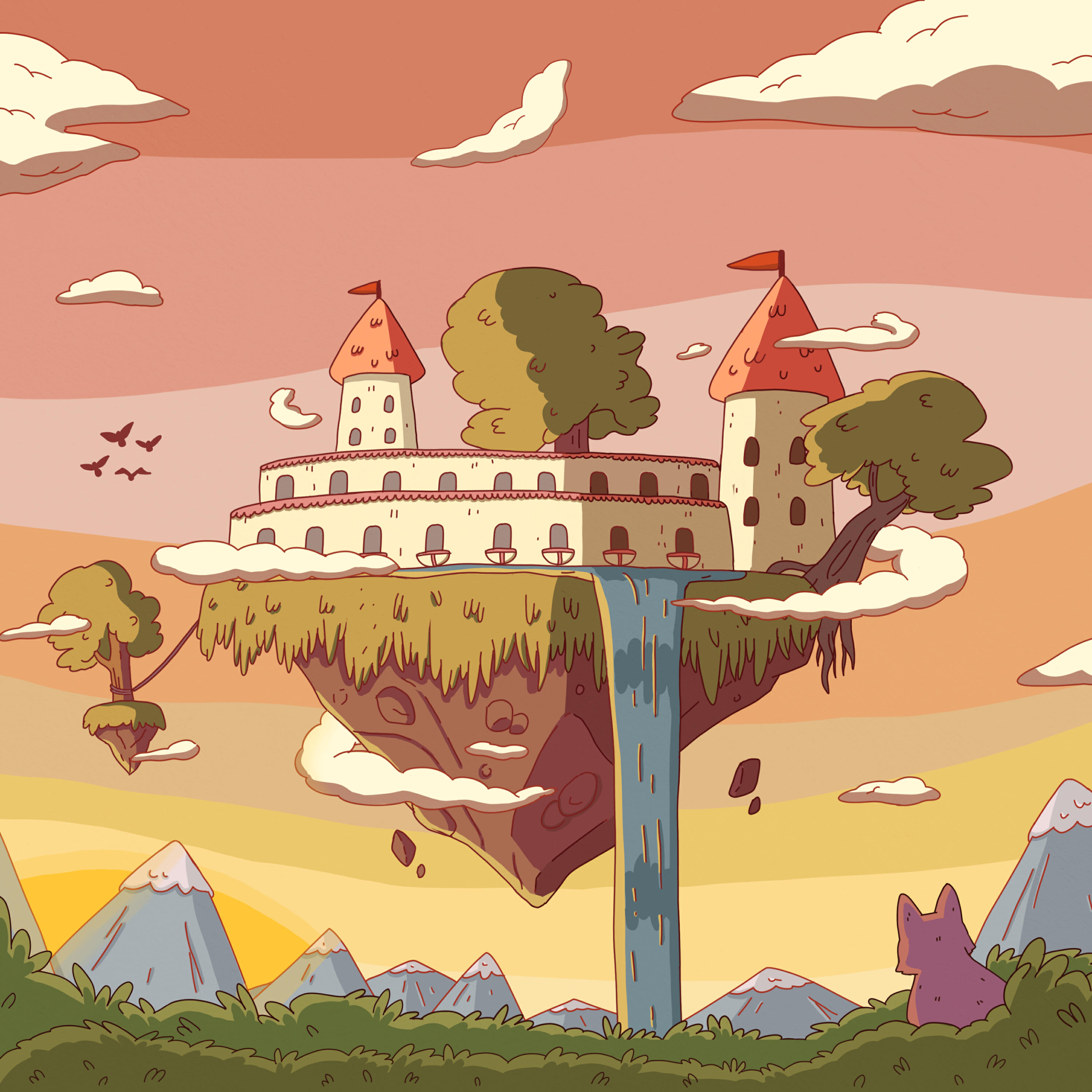 Релиз Floating Castle