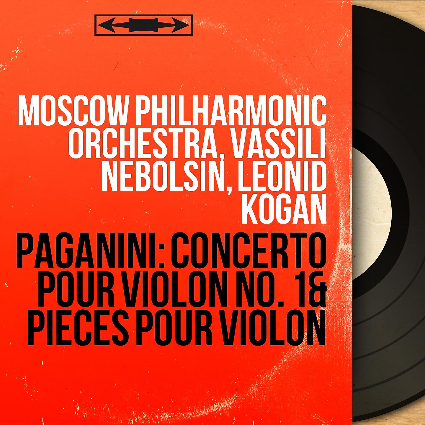 Релиз Paganini: Concerto pour violon No. 1 & Pièces pour violon