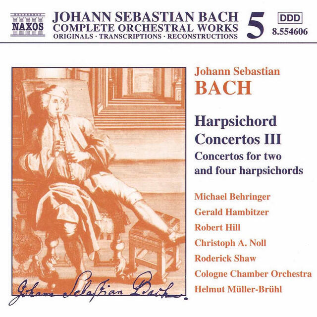 Релиз Johann Sebastian Bach: Harpsichord Concertos III
