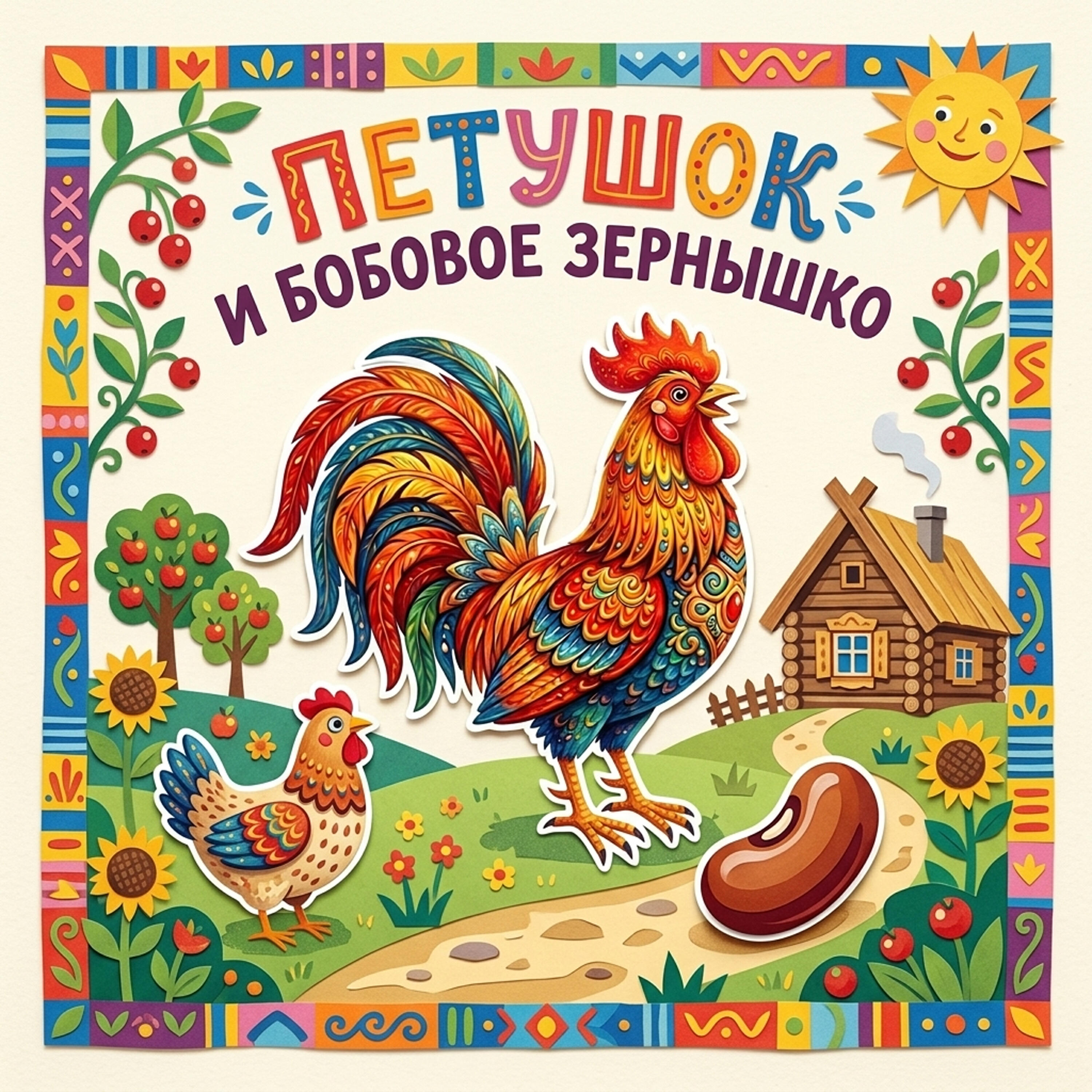 Релиз Петушок и Бобовое Зёрнышко, Русская Народная Аудиосказка