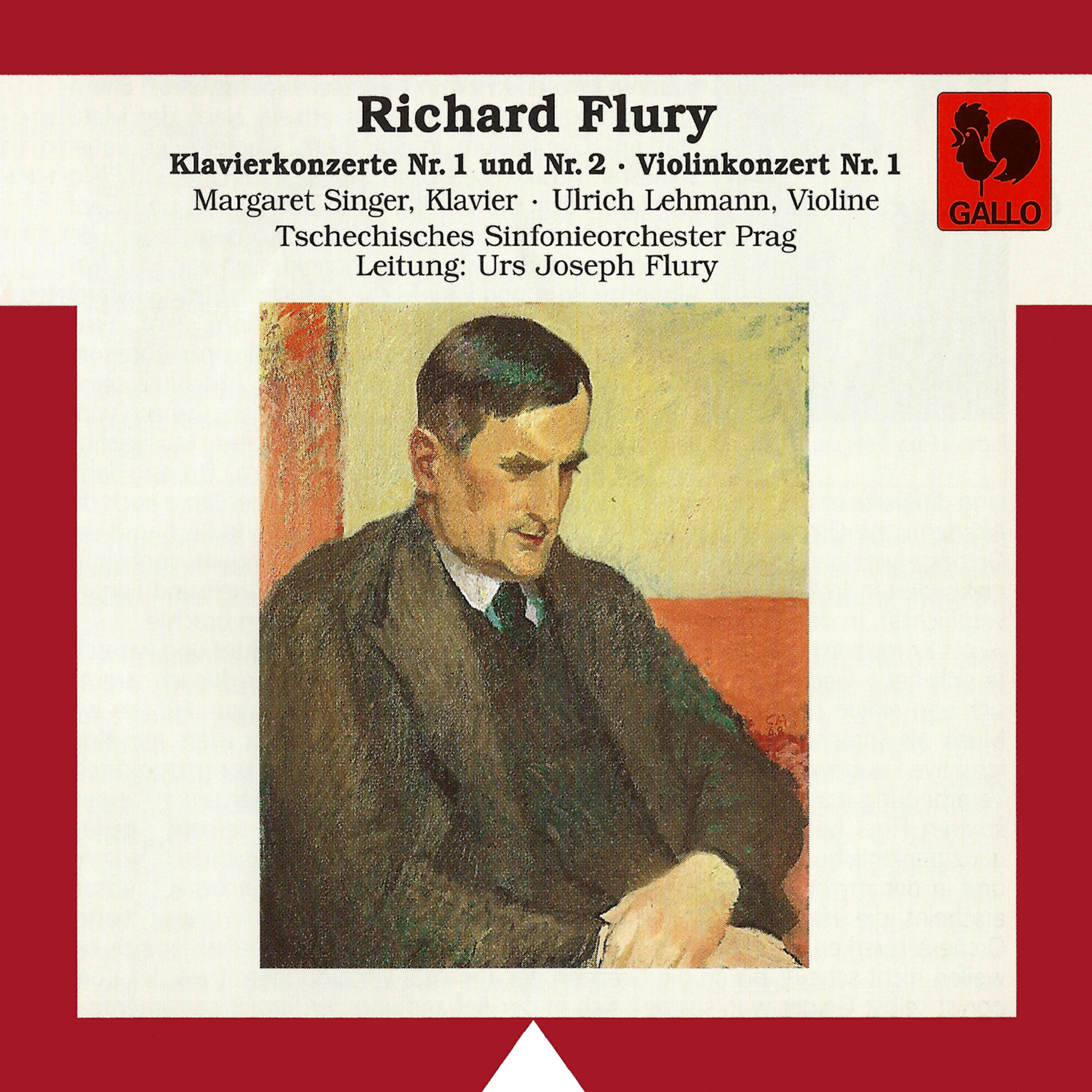 Релиз Richard Flury: Klavierkonzerte No. 1 & 2, Violinkonzert No. 1