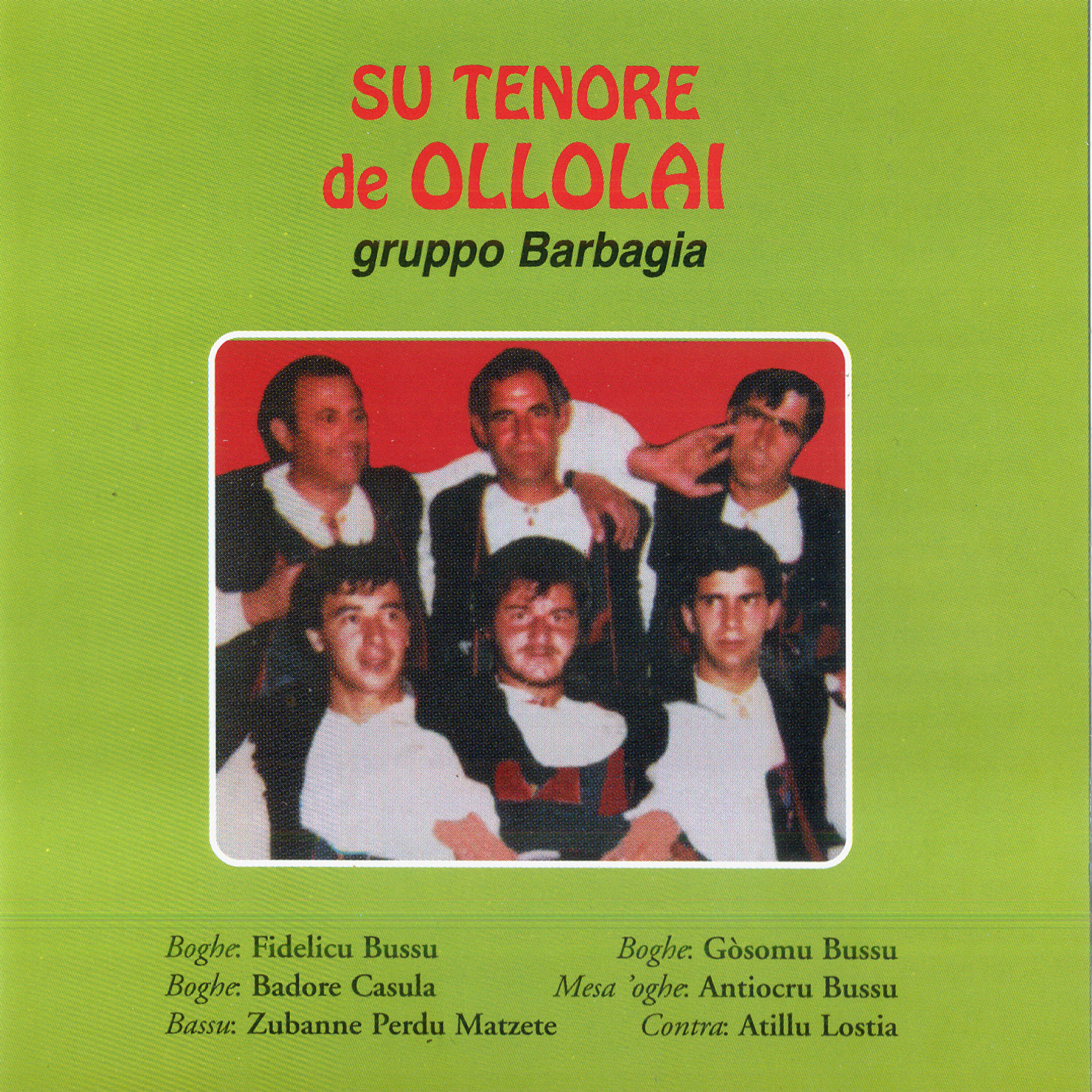 Su Tenore de Ollolai - Gruppo Barbagia