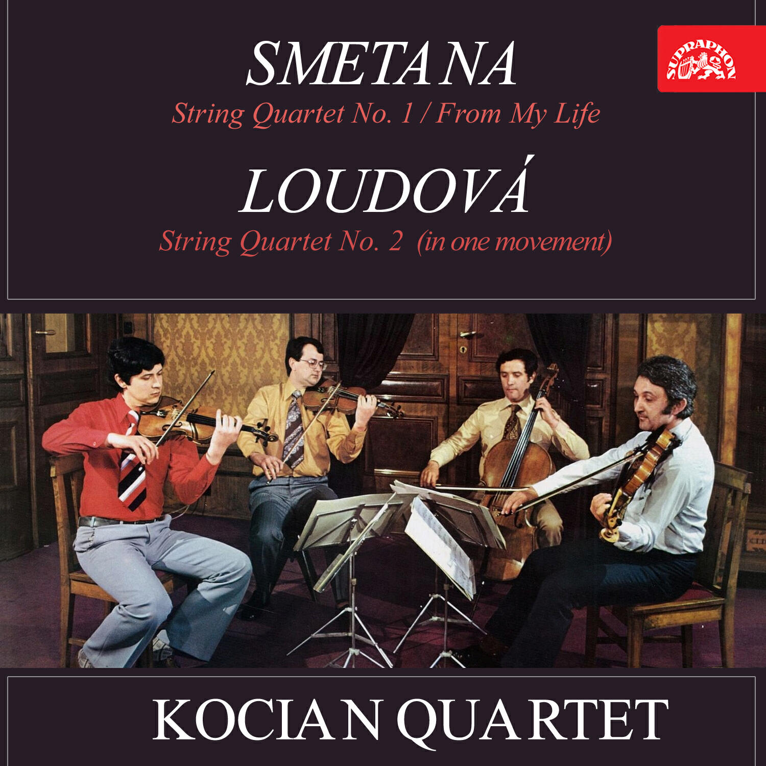 Релиз Smetana: String Quartet No. 1 / From My Life - Loudová: String Quartet No. 2 (In One Movement)