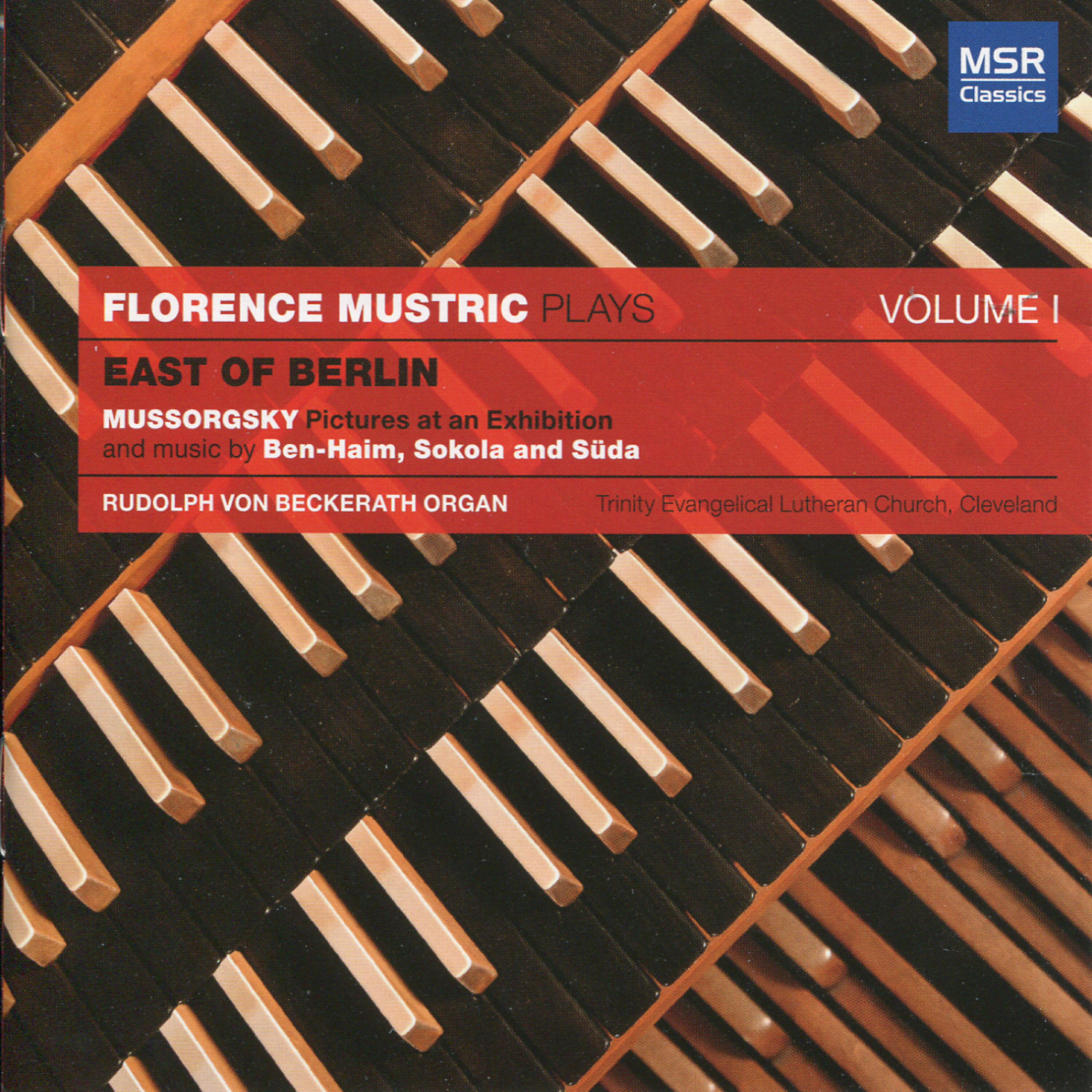Релиз East of Berlin - Mussorgsky: Pictures at an Exhibition and music by Ben-Haim, Sokola and Süda