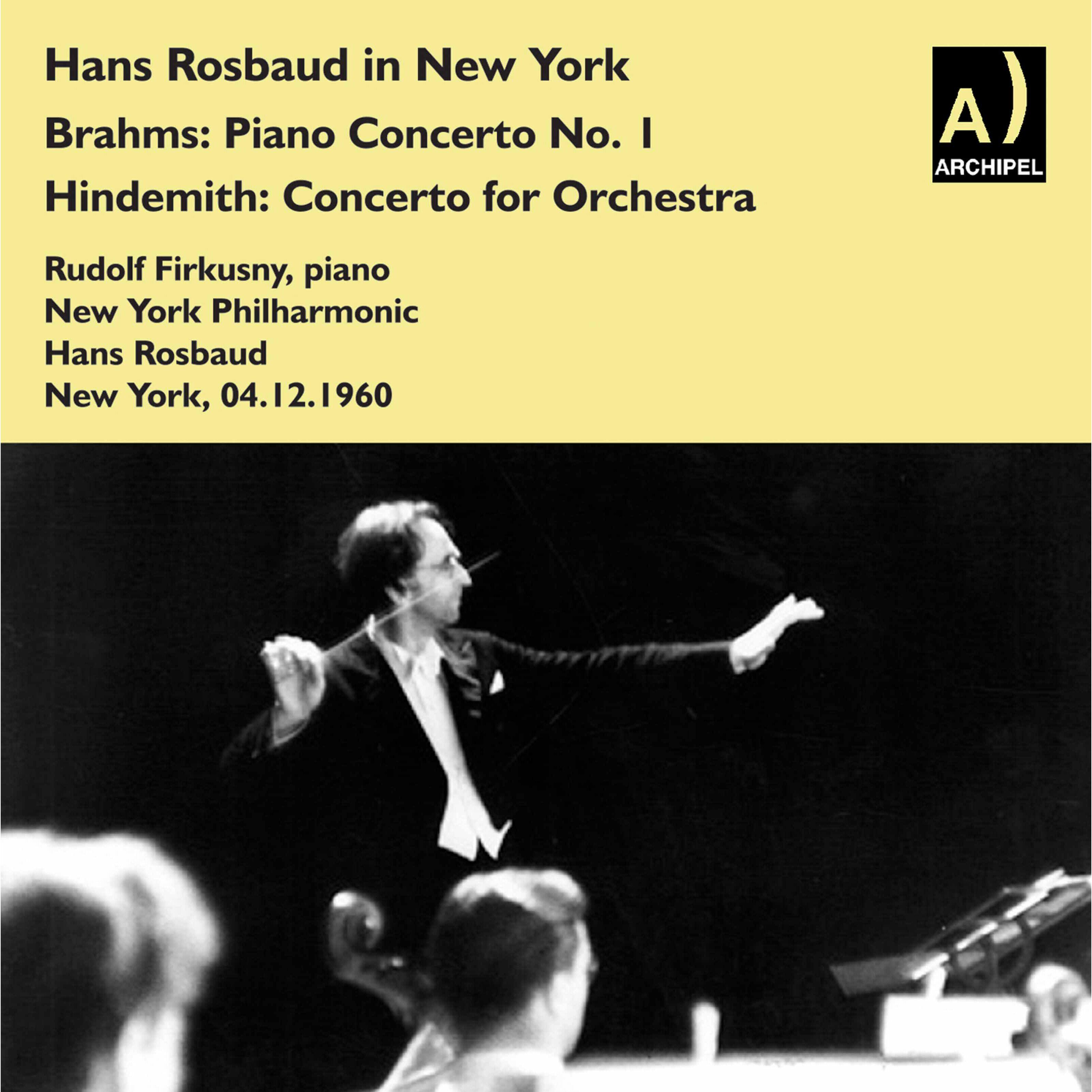 Релиз Hans Rosbaud live in New York with Rudolf Firkusny, Piano