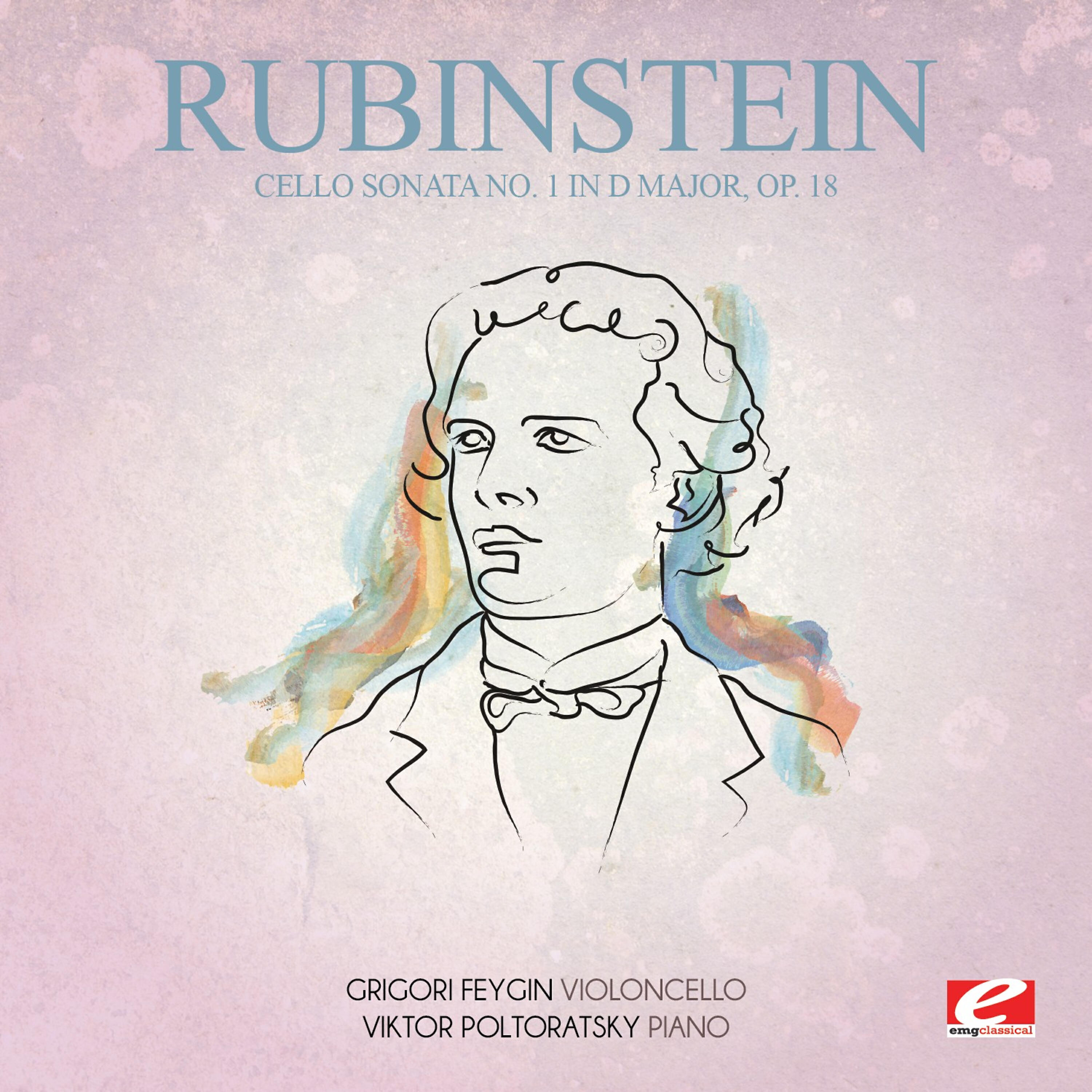 Релиз Rubinstein: Cello Sonata No. 1 in D Major, Op. 18 (Digitally Remastered)