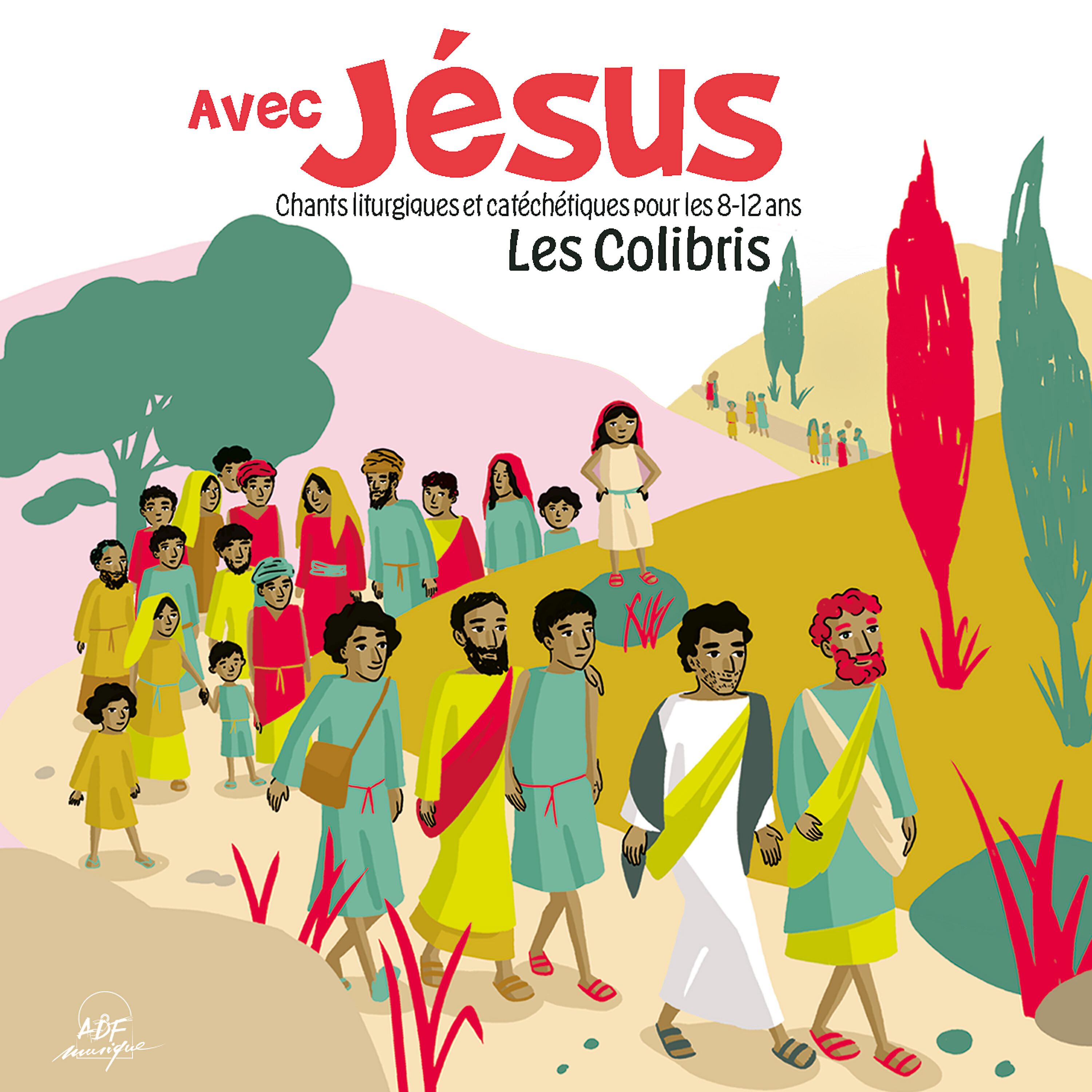 Релиз Avec Jésus - Chants liturgiques et catéchétiques pour les 8-12 ans