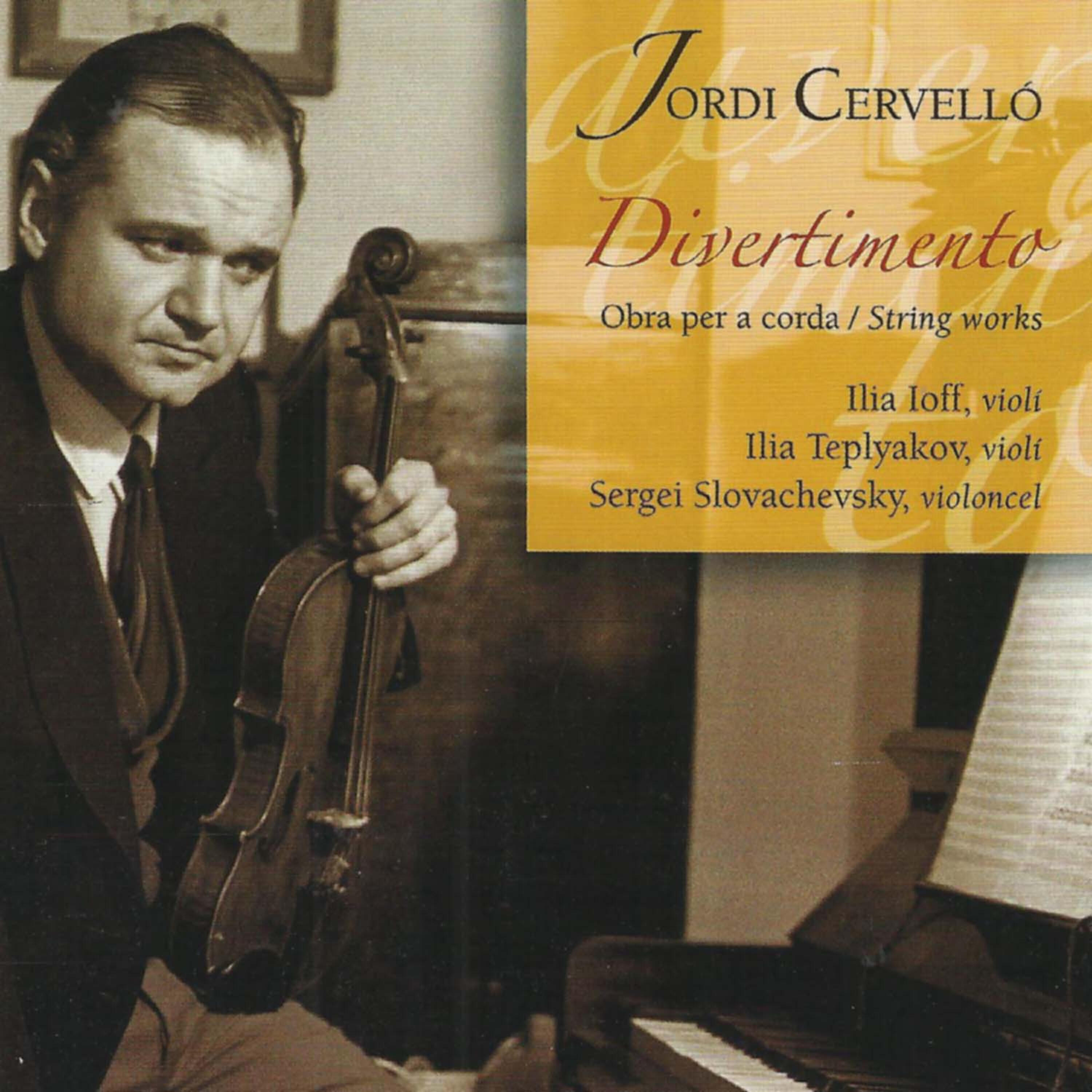 Релиз Jordi Cervelló: Divertimento
