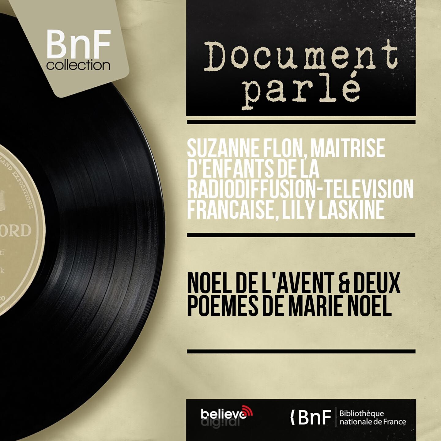 Релиз Noël de l'Avent & Deux poèmes de Marie Noël (Mono Version)