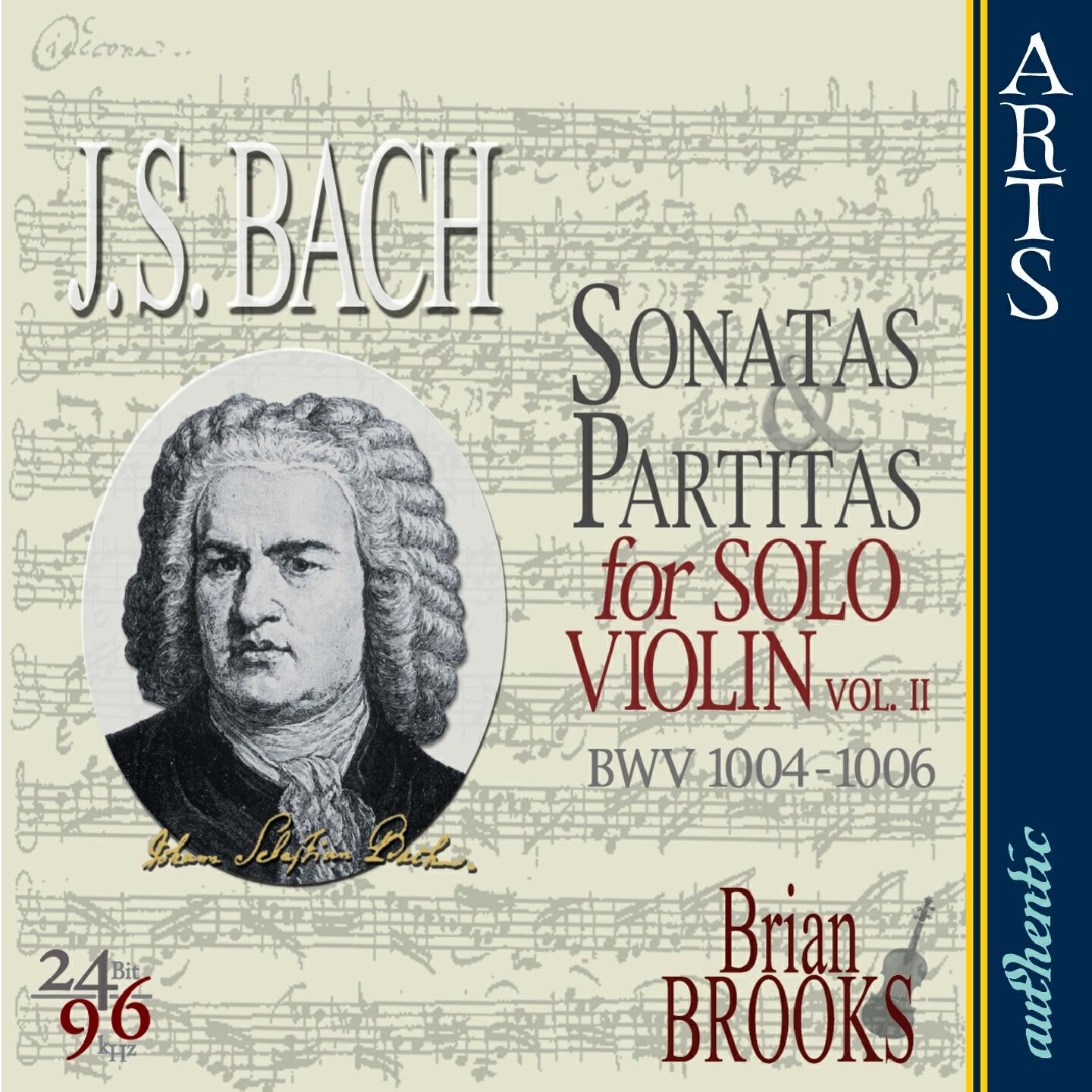 Релиз Bach: The Complete Sonatas & Partitas for Solo Violin, Vol. 2