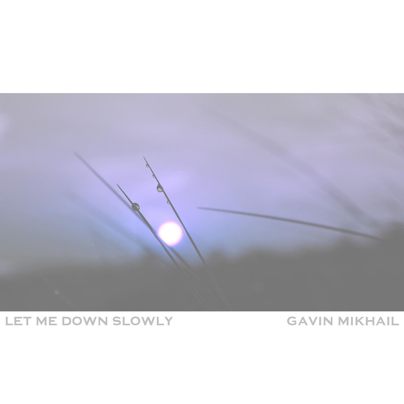 Gavin Mikhail - Let Me Down Slowly (Piano Version)