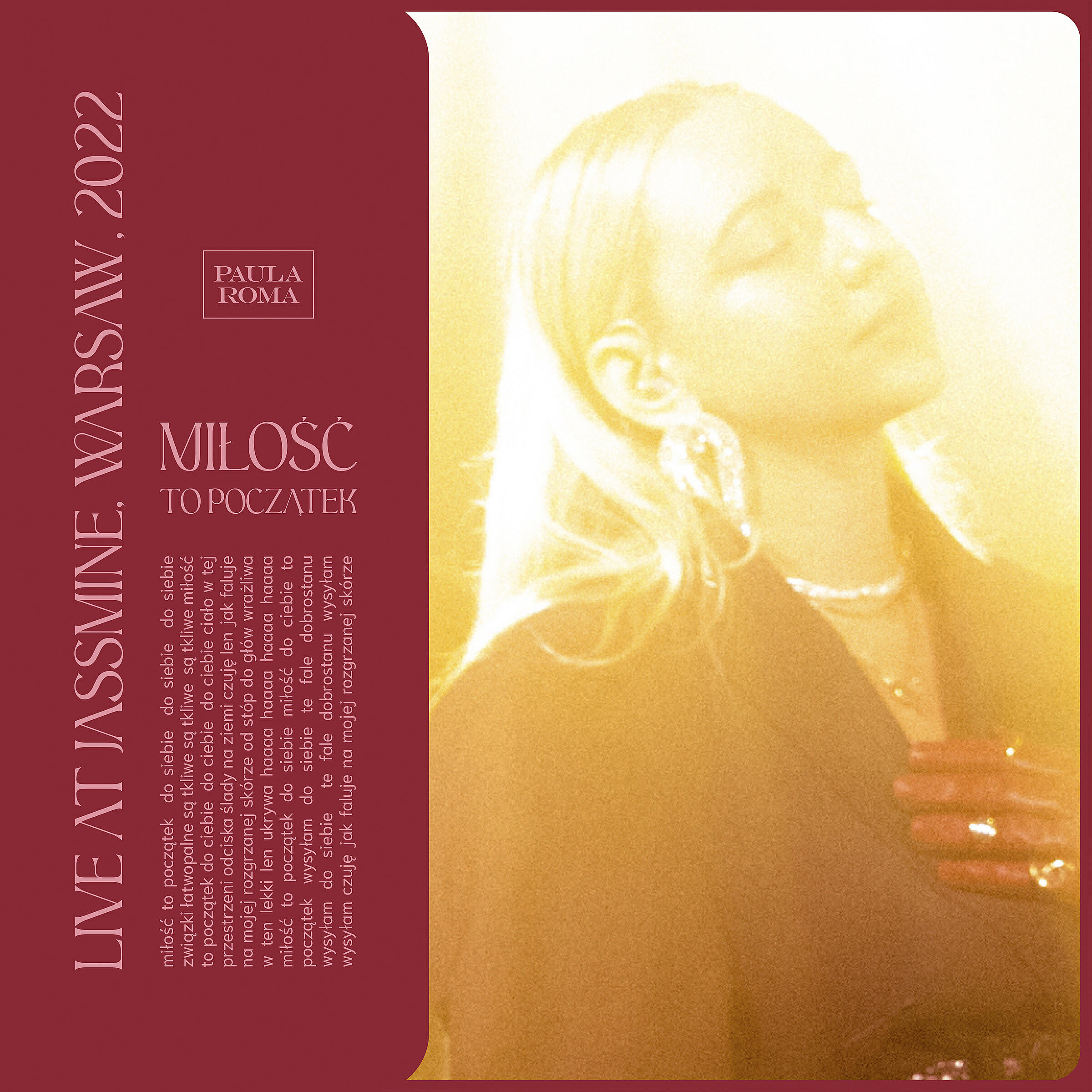 Релиз Miłość to początek (Live at Jassmine, Warsaw, 2022)