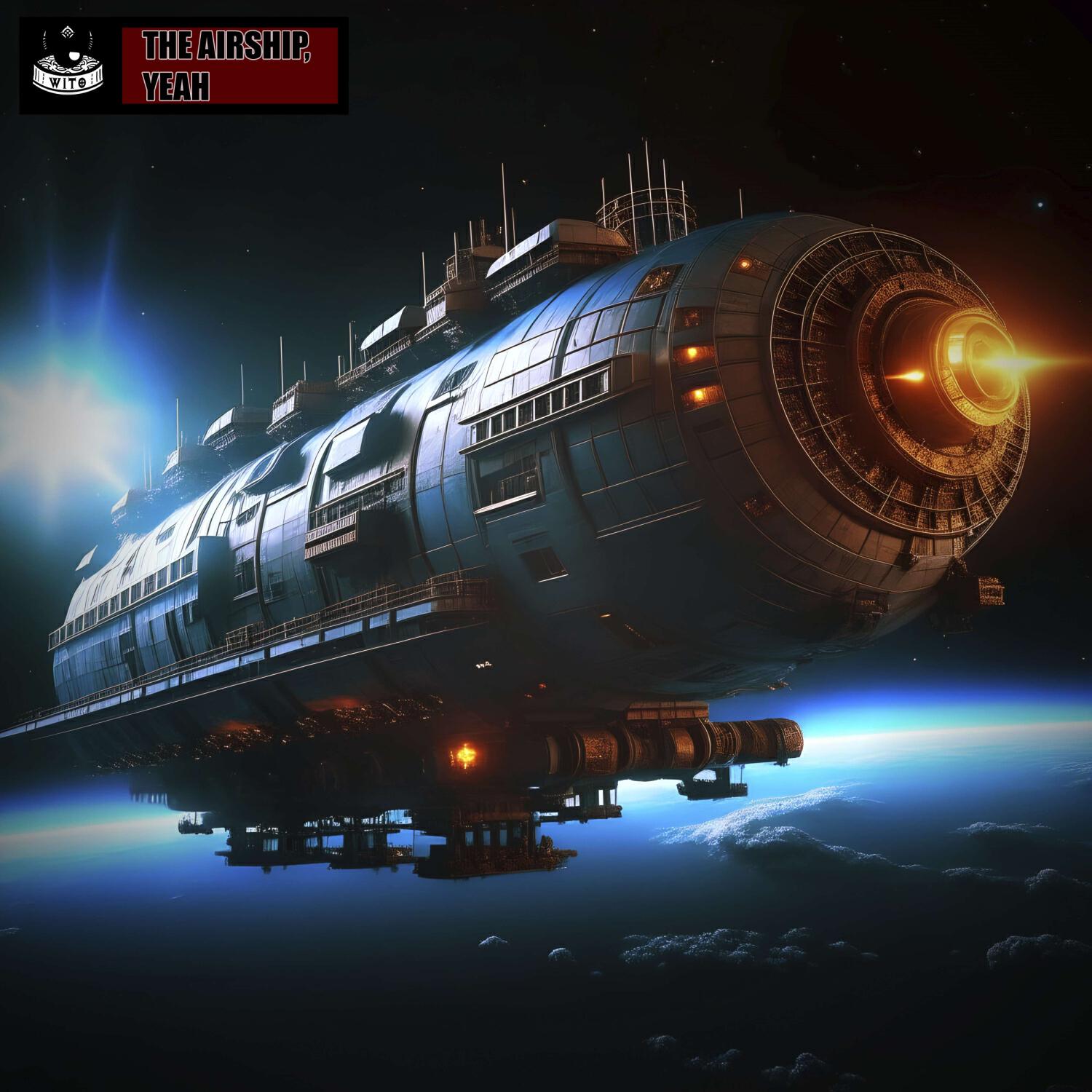 Постер альбома The airship, yeah