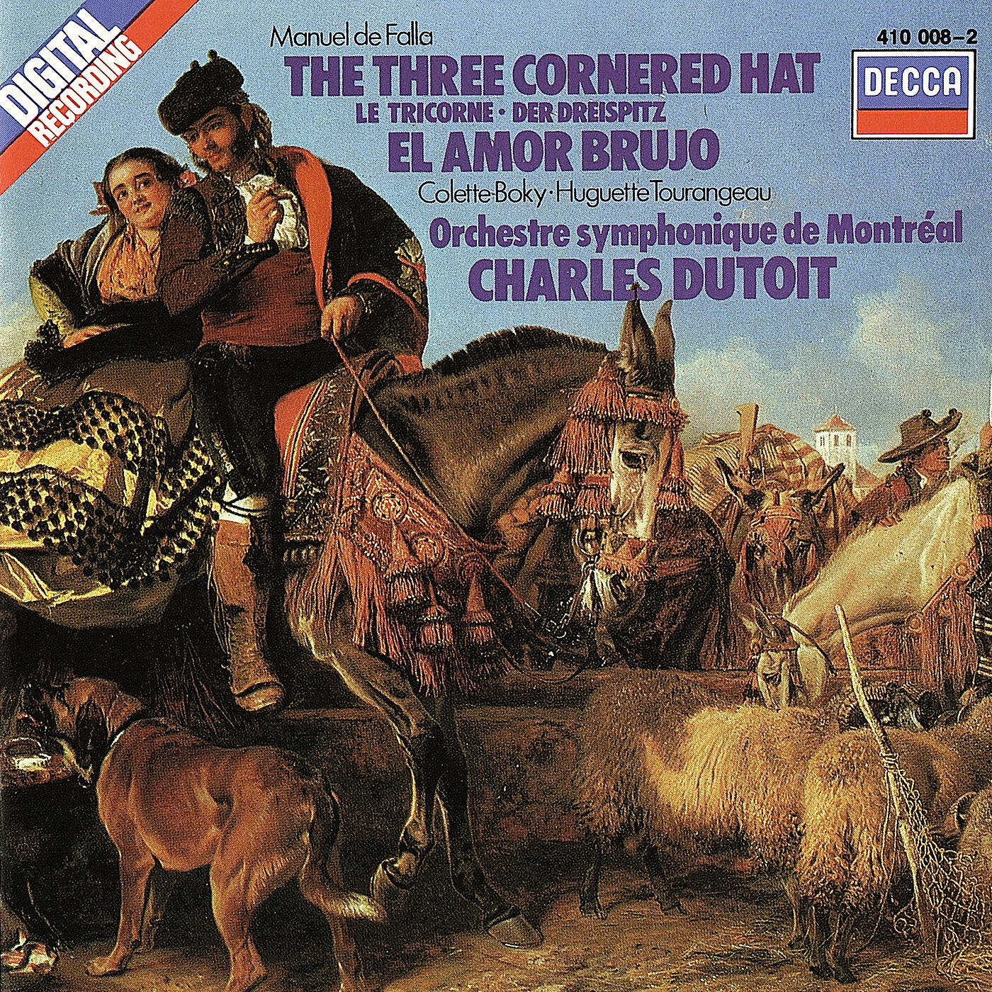 Релиз Falla: El sombrero de tres picos; El amor brujo